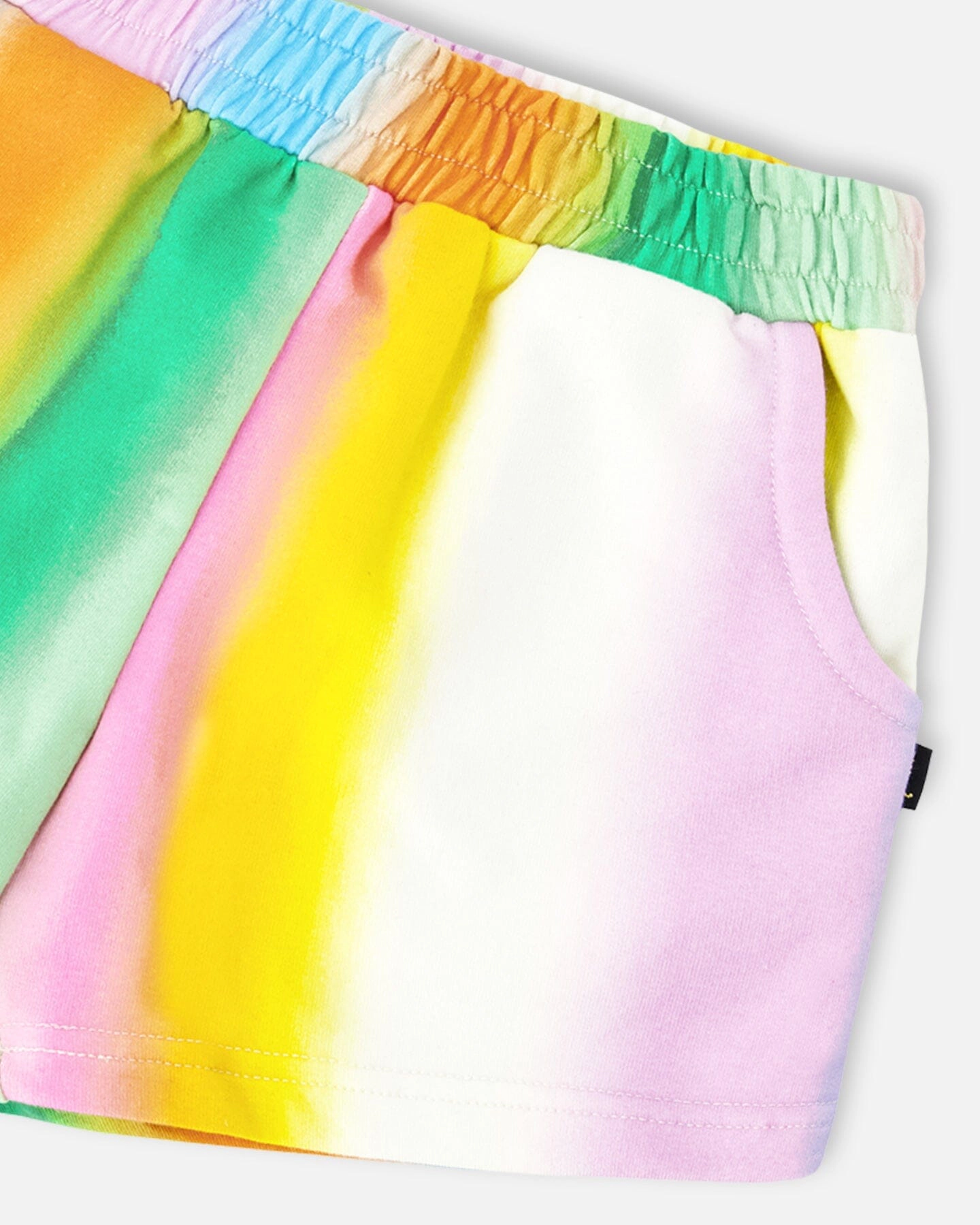Deux par Girls Printed French Terry Shorts