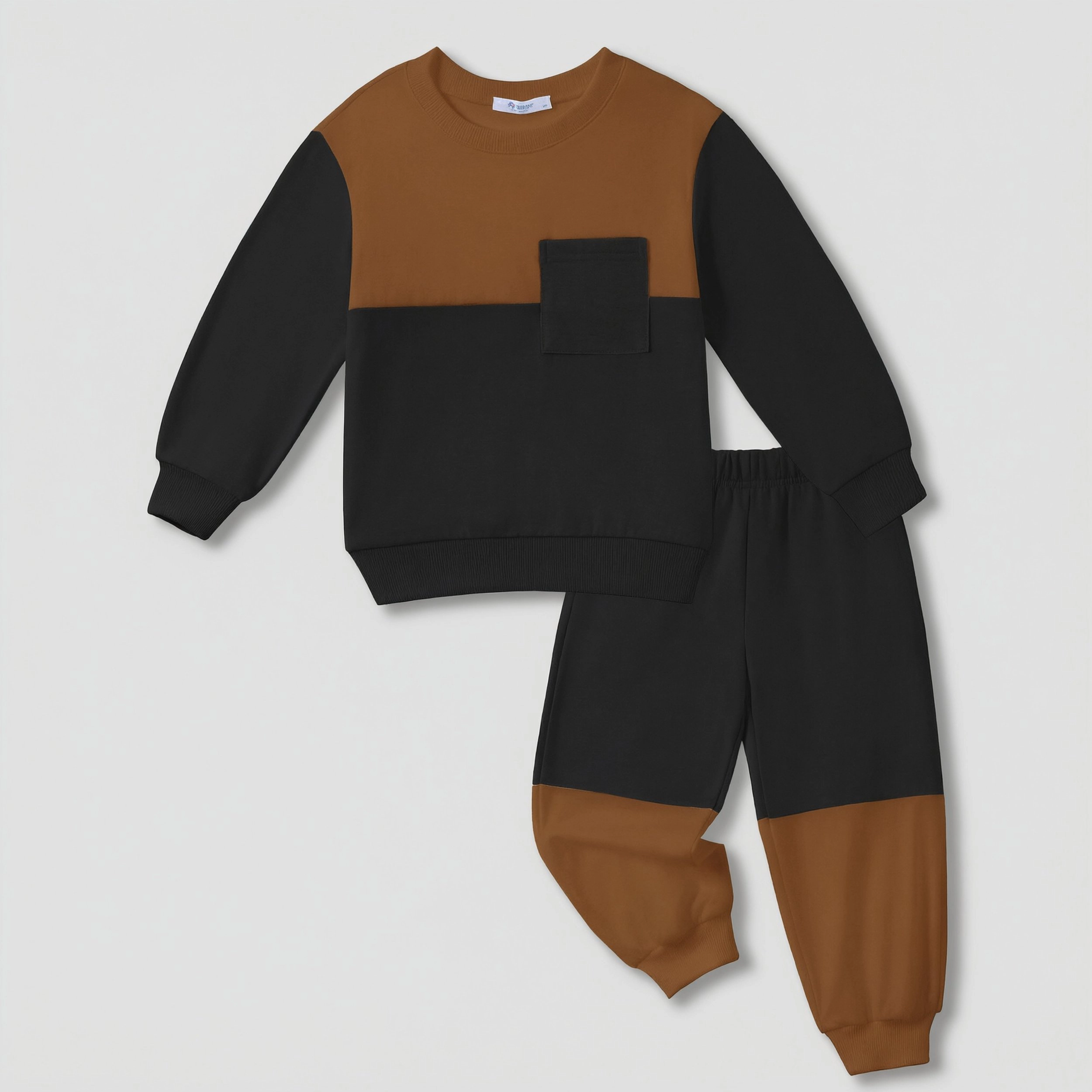 Arshiner Toddler Sweatsuit Crewneck Sweatshirt And Sweatpants Fall Fashion Boys Outfits