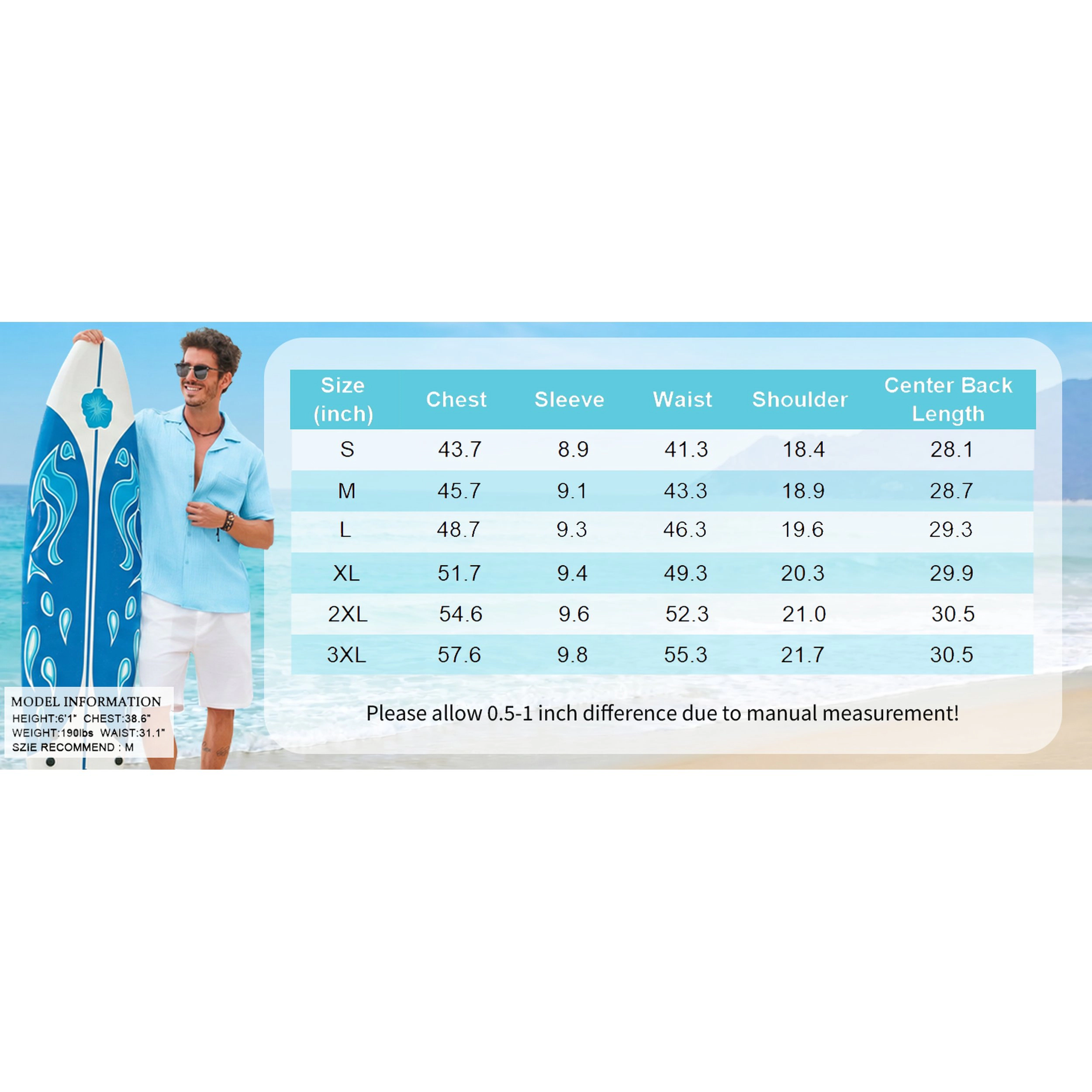 COOFANDY Men's Regular Fit Lightweight Linen Blend Short Sleeve Camp Shirt