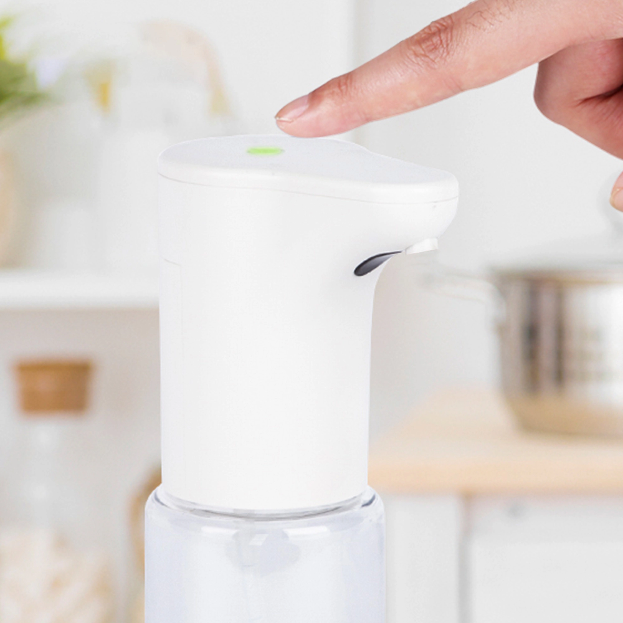 Cheer Collection 300 mL Touchless Soap Dispenser with Infrared Sensor and Adjustable Output