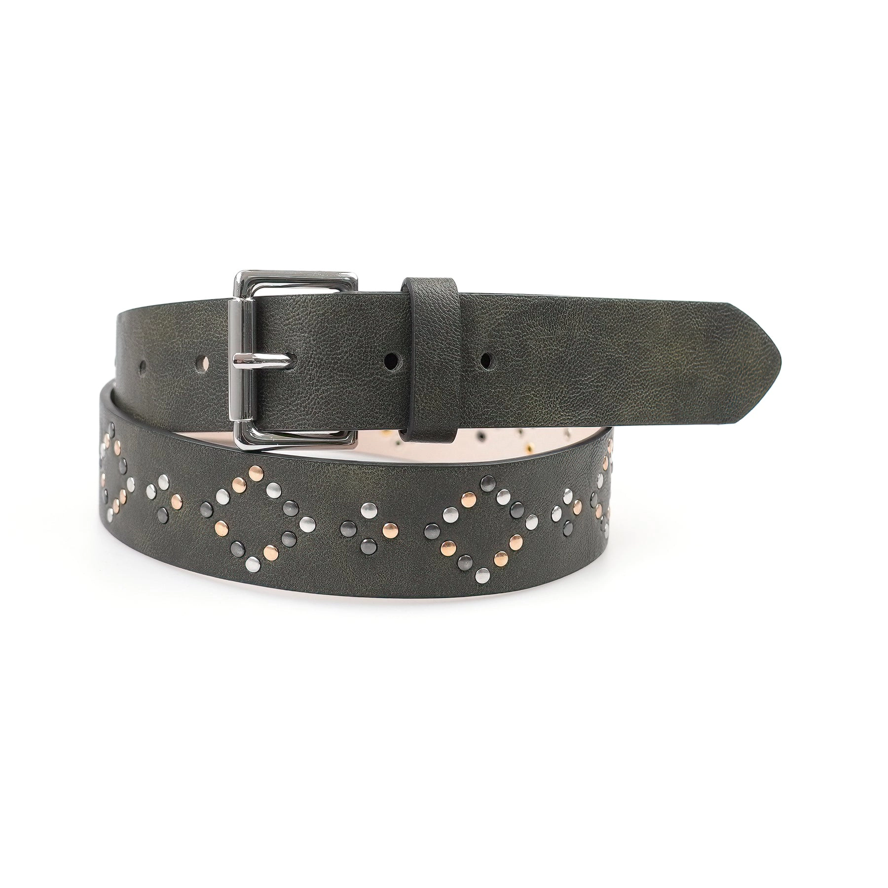 AGP PARIS Womens Studded Belt