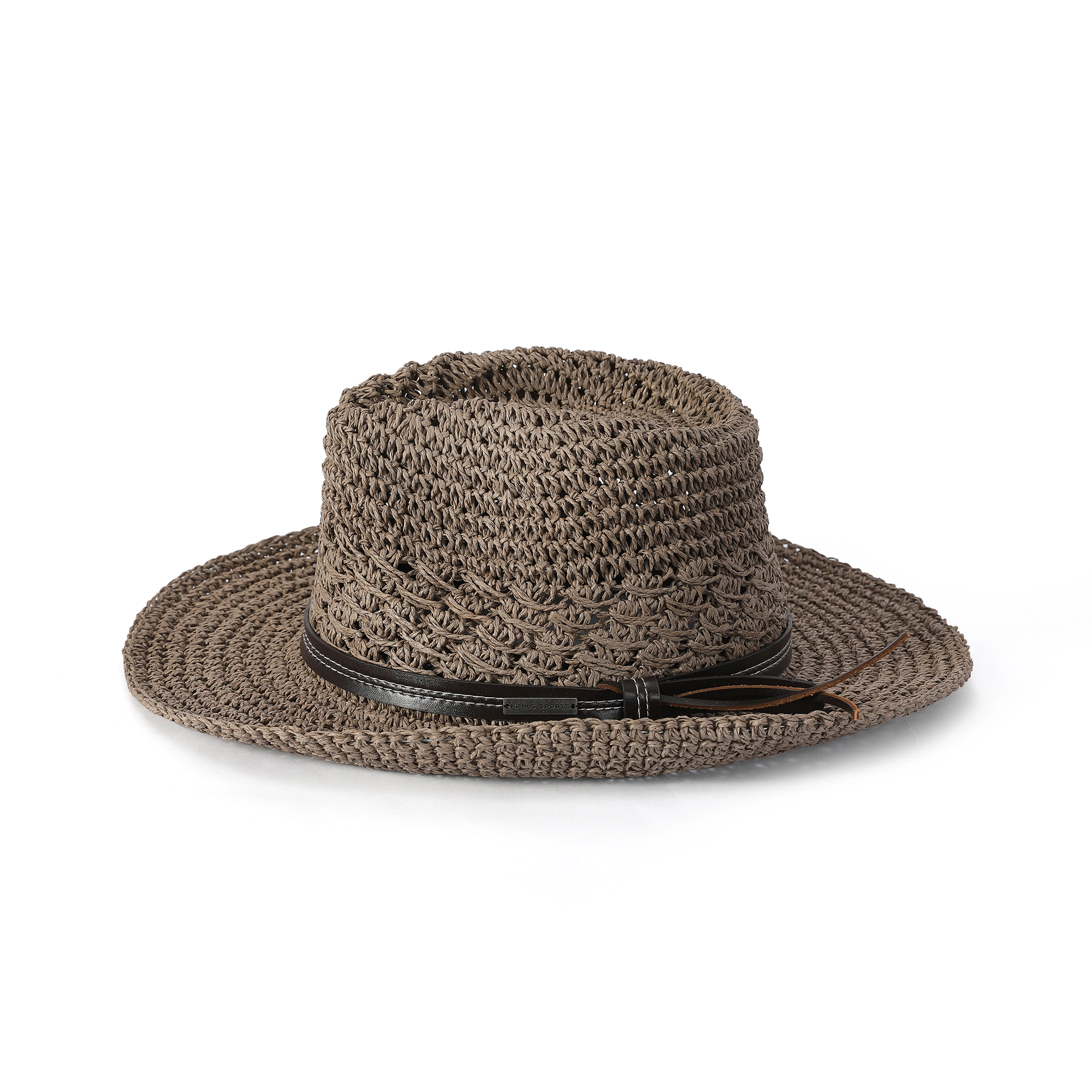 Lakota Straw Cowgirl Western Hat - 100% Paper Straw, Open Weave Crown, UPF 50+