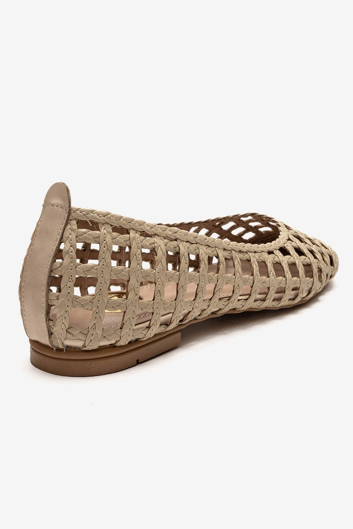 Prologue Shoes Womens Elvaris Woven Ballet Flat