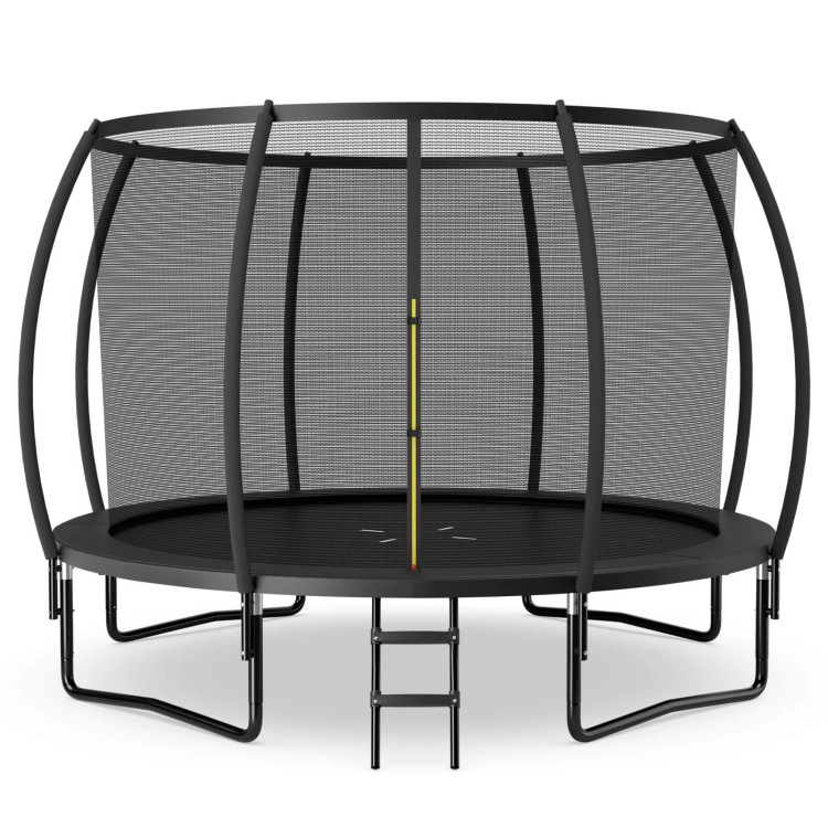 Hivvago 12FT ASTM Approved Recreational Trampoline with Ladder