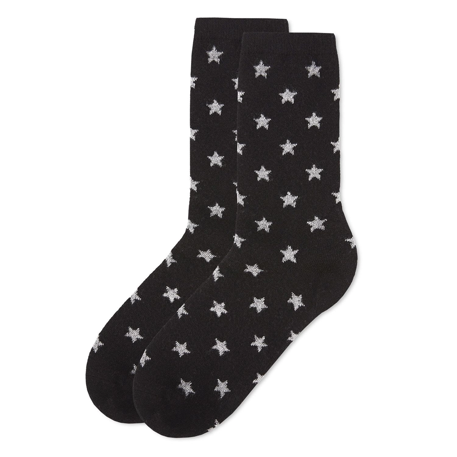 MeMoi Women's Intergalactic Stars Cashmere Blend Crew Socks