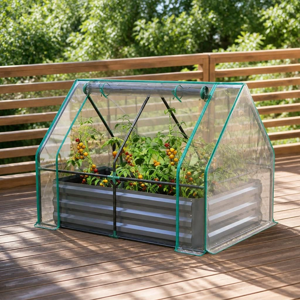 WOW PIONEER Elevated Steel Planter Bed