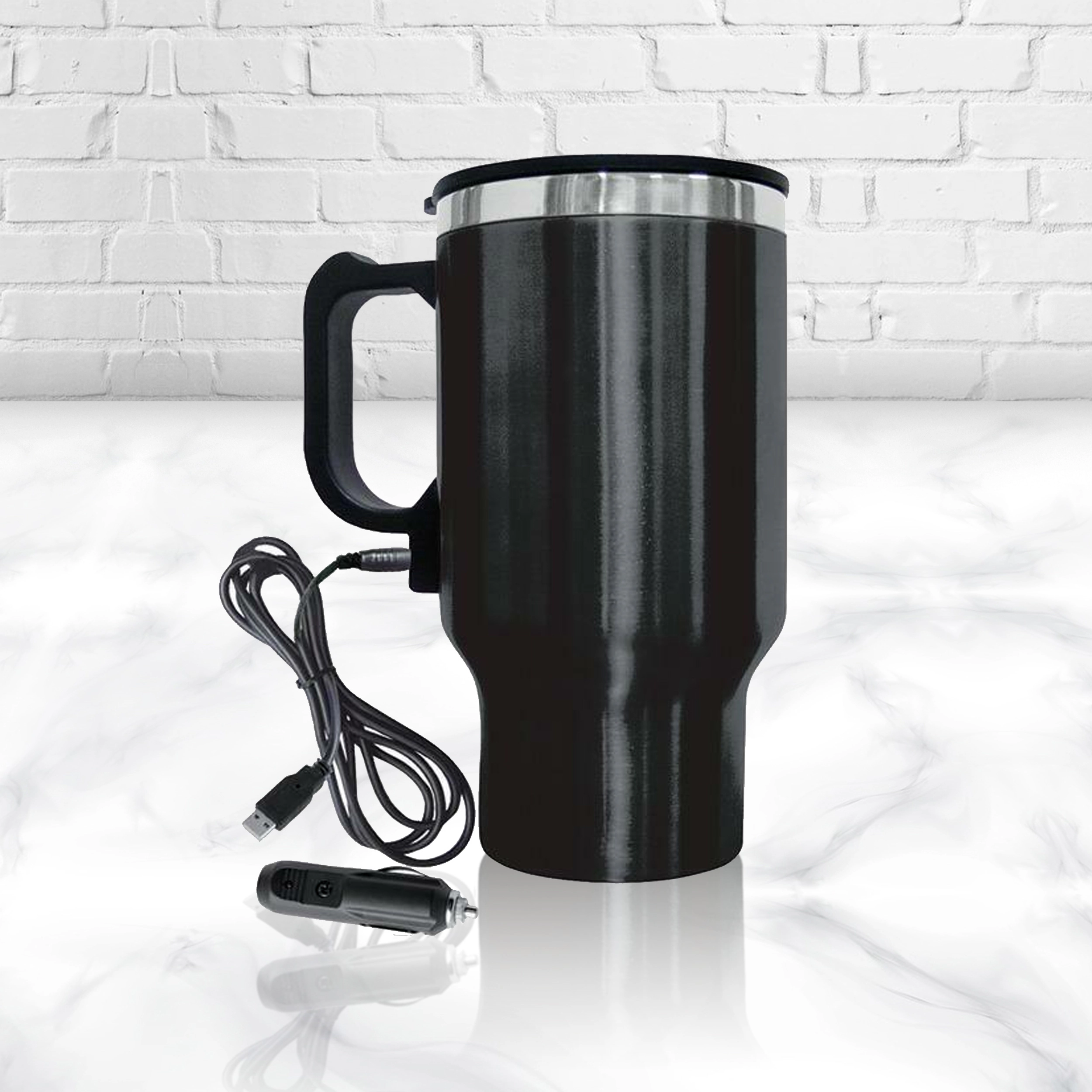 Brentwood Electric Coffee Mug W/ Wire Car Plug