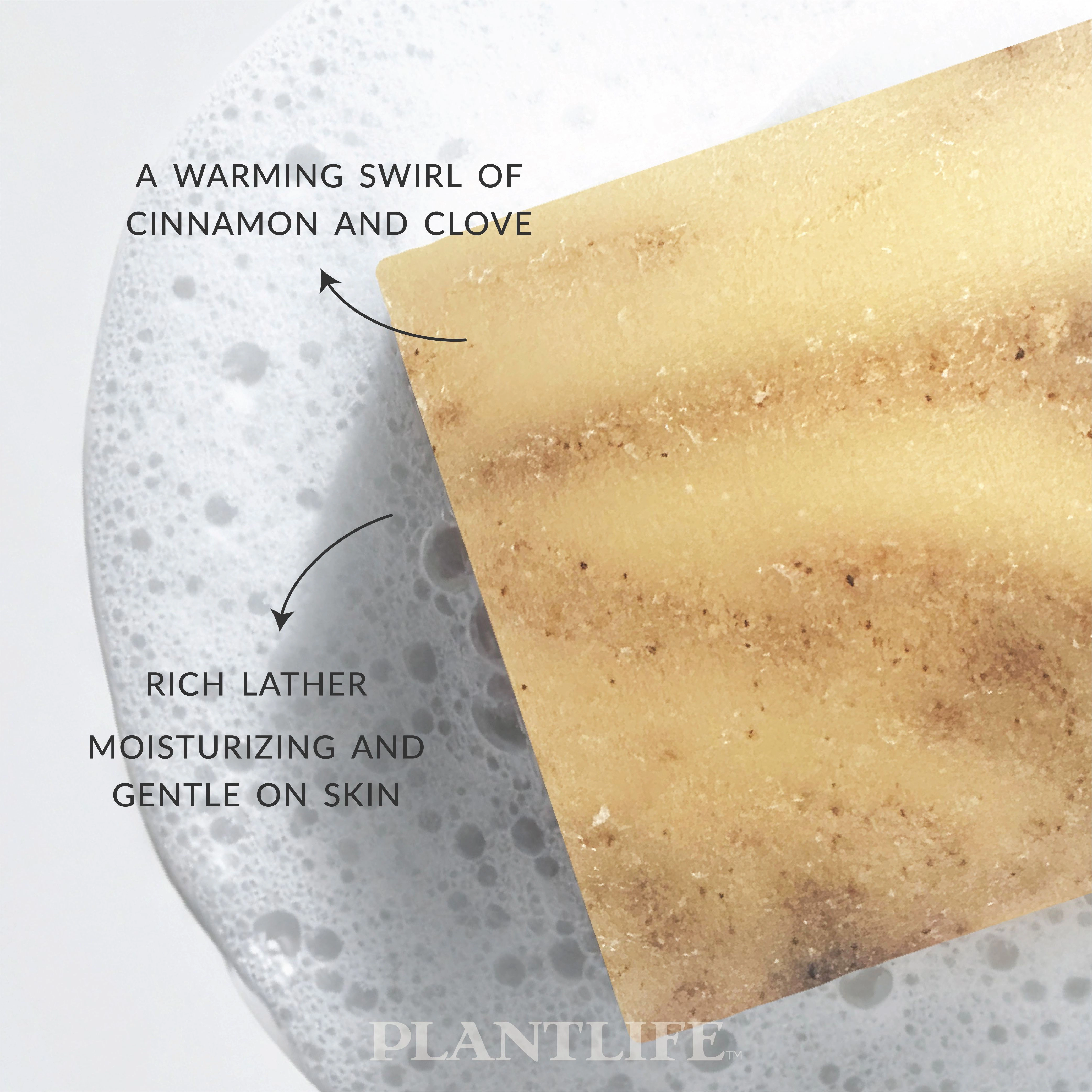 Plantlife Cassia Clove Aromatherapy Herbal Soap