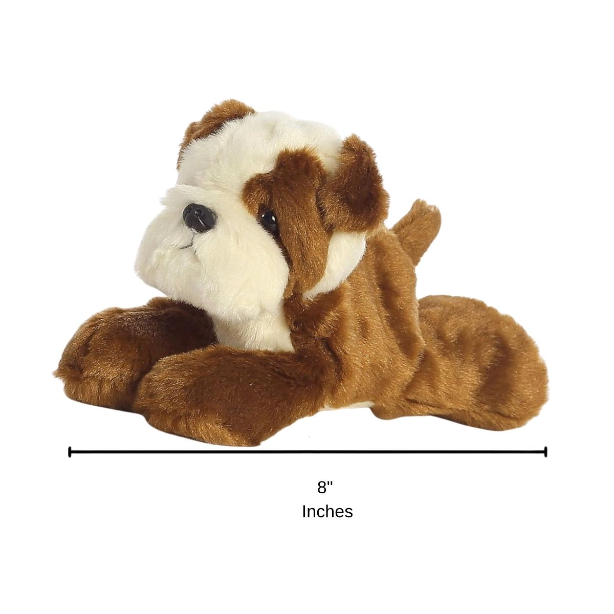 Aurora Mini Flopsie Semper Fi English Bulldog 8-Inch Stuffed Animal Plush