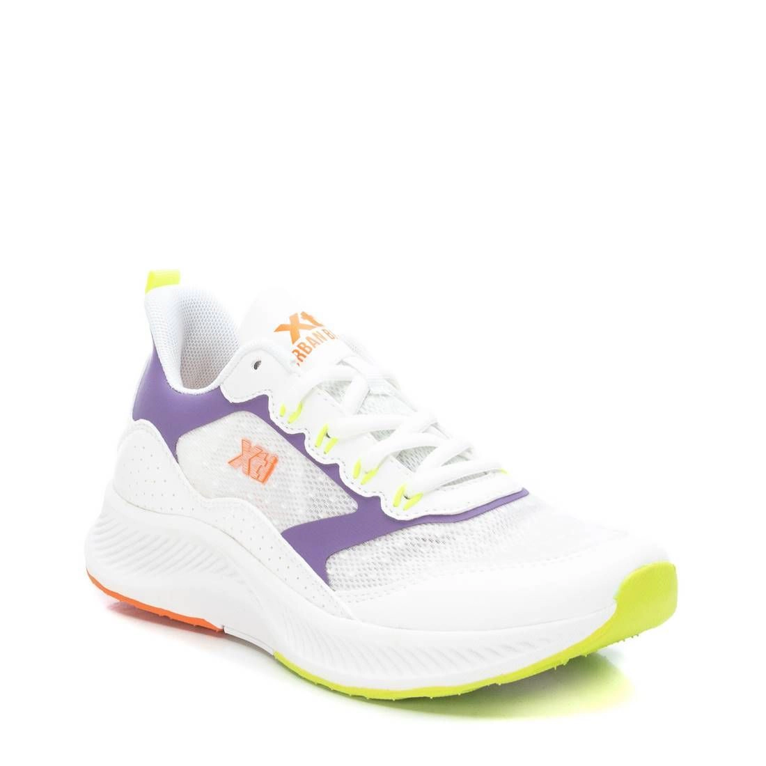 XTI Women's Lace-Up Sneakers Flat Rubber Sole