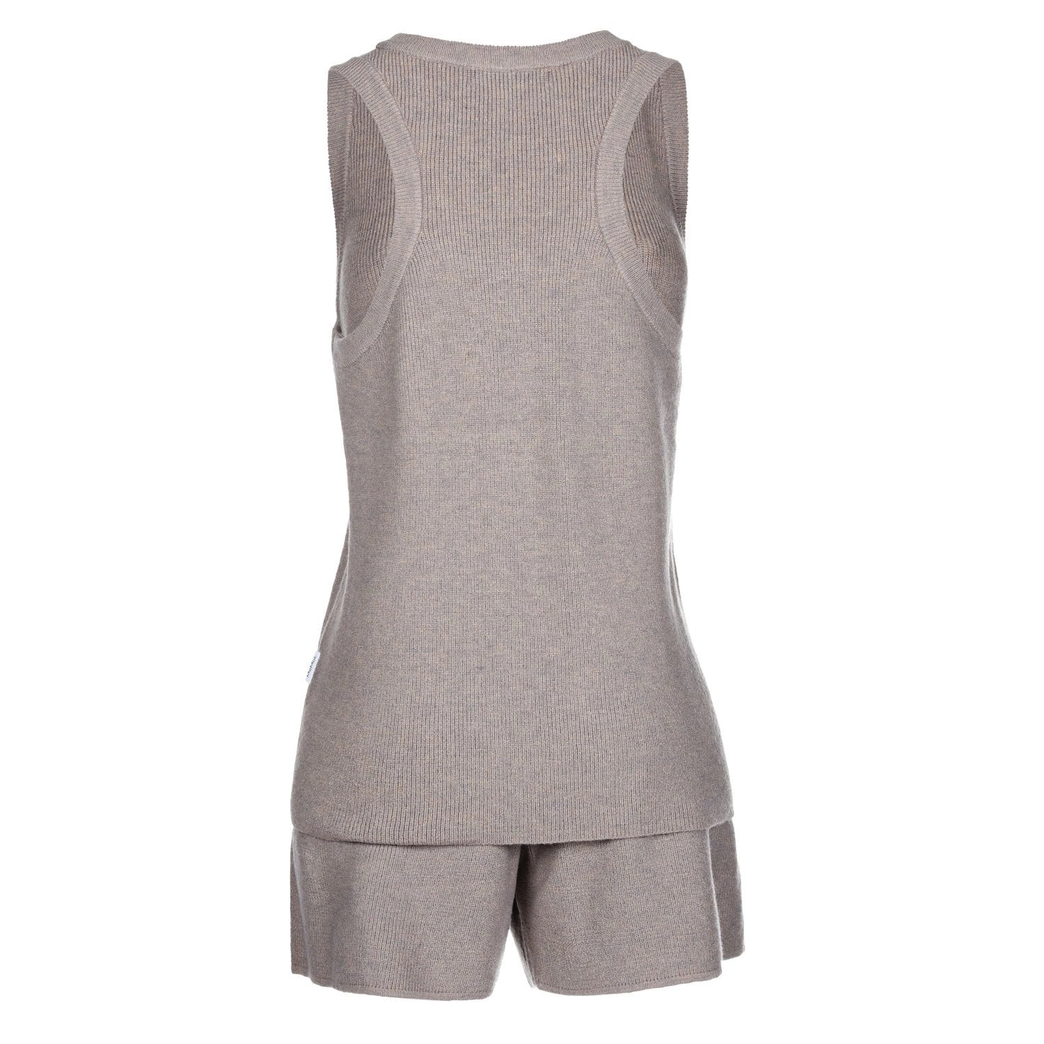 MeMoi Women's 2 Piece Sweater Knit Tank Top and Shorts Set