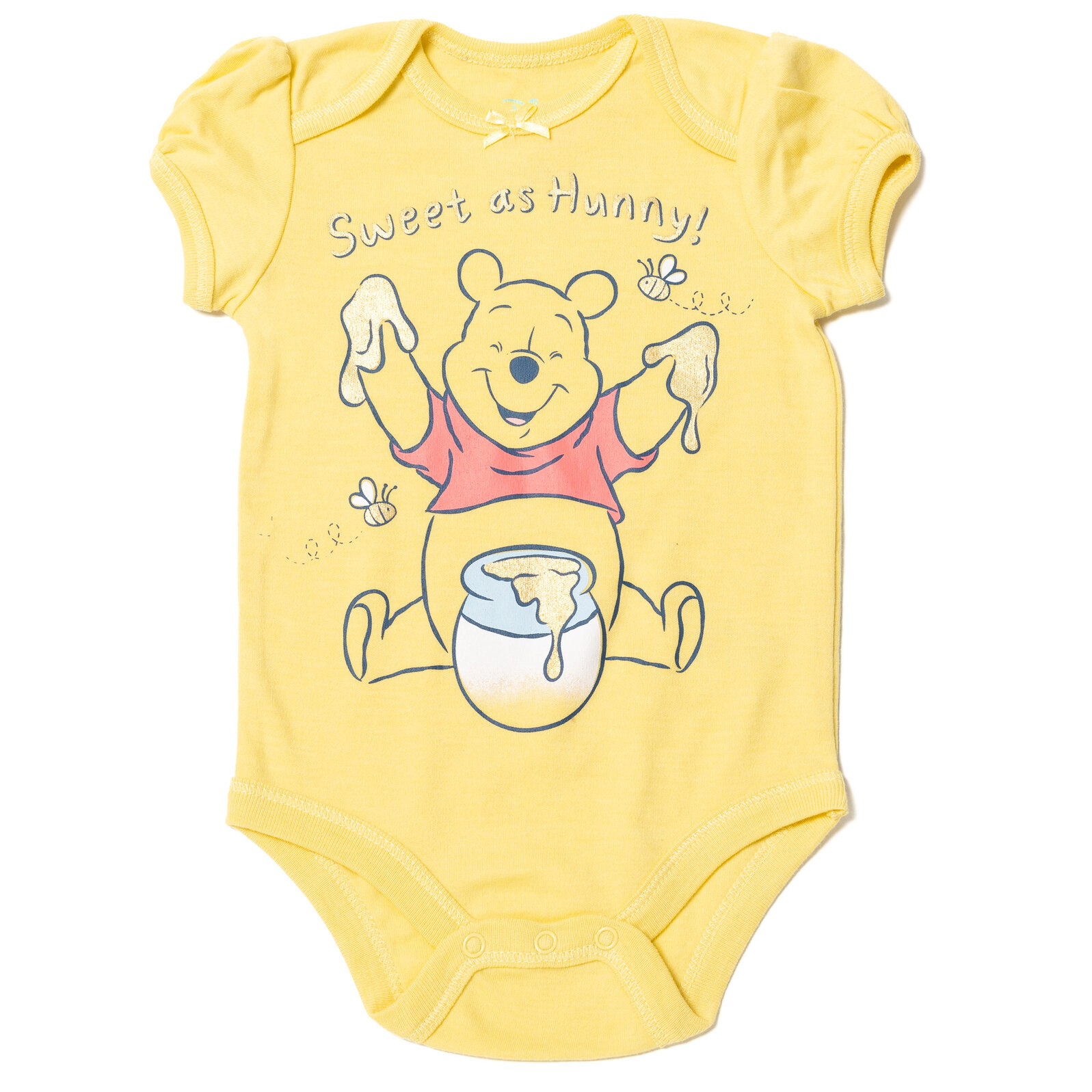 Disney Baby Girls' 5-Pack Short Sleeve Bodysuits