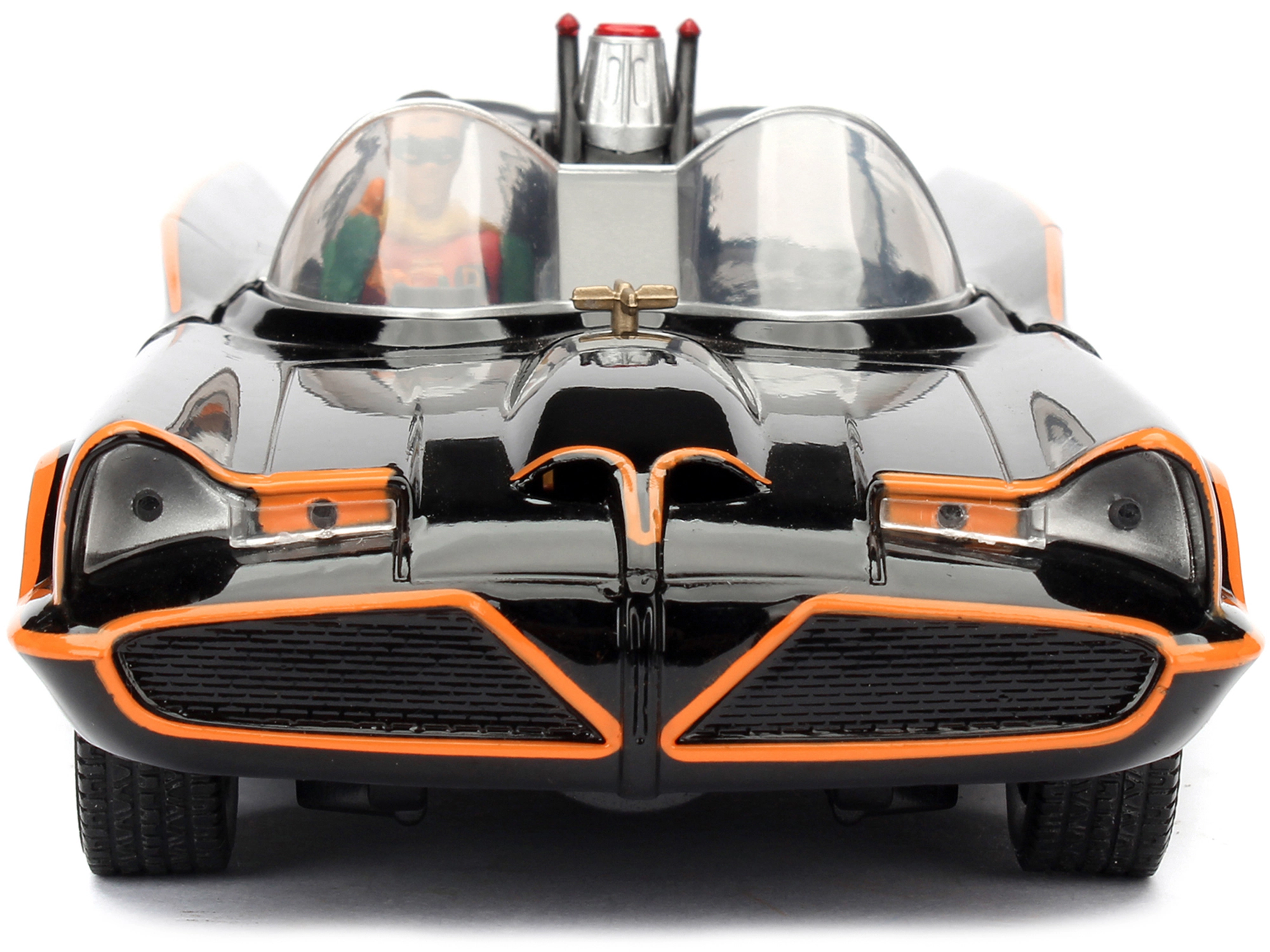 Jada Model Kit Classic Batmobile Black with Batman Diecast Figure "Batman" (1966-1968) TV Series "Build N'
