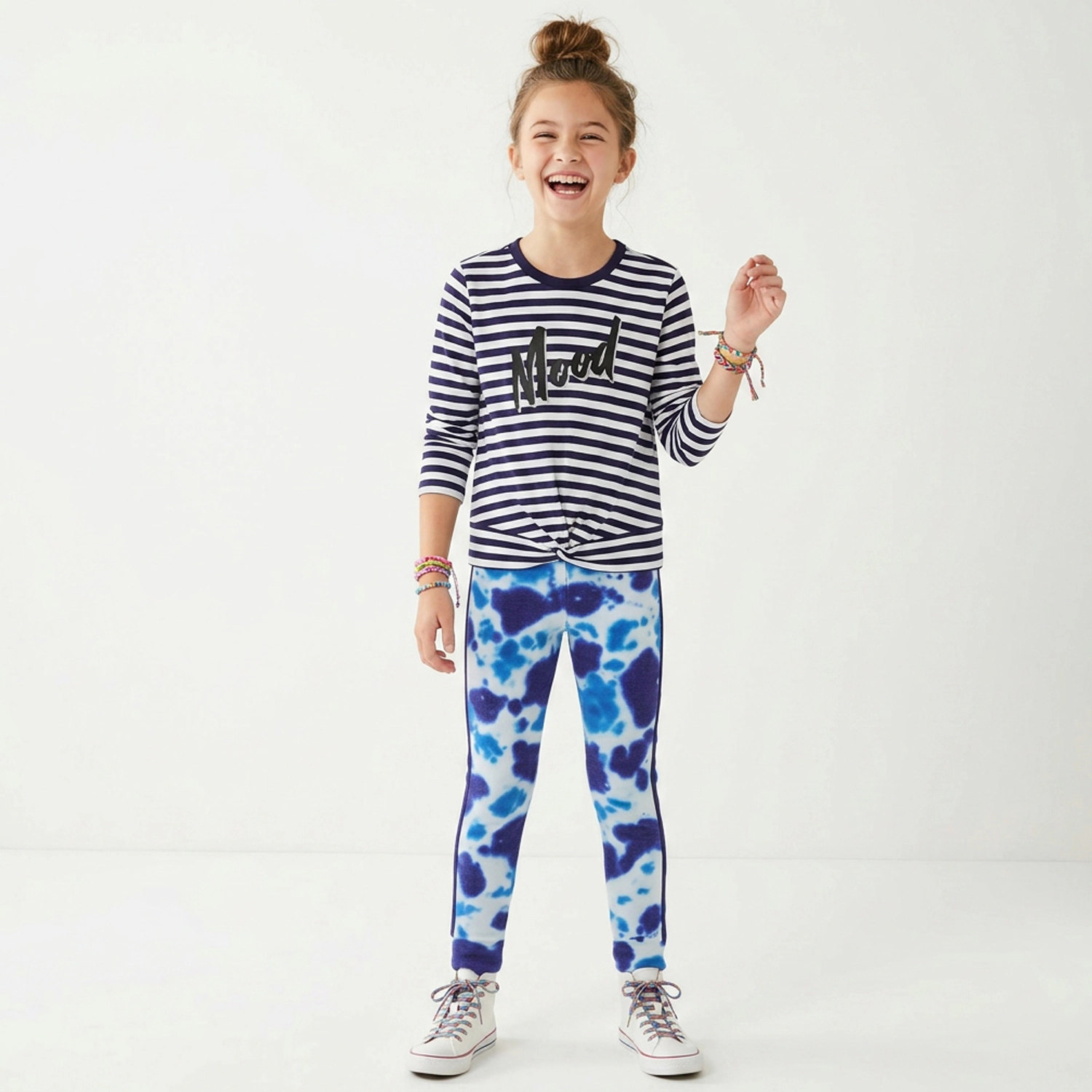 Rockets of Awesome Mood Twist Tee for Girls