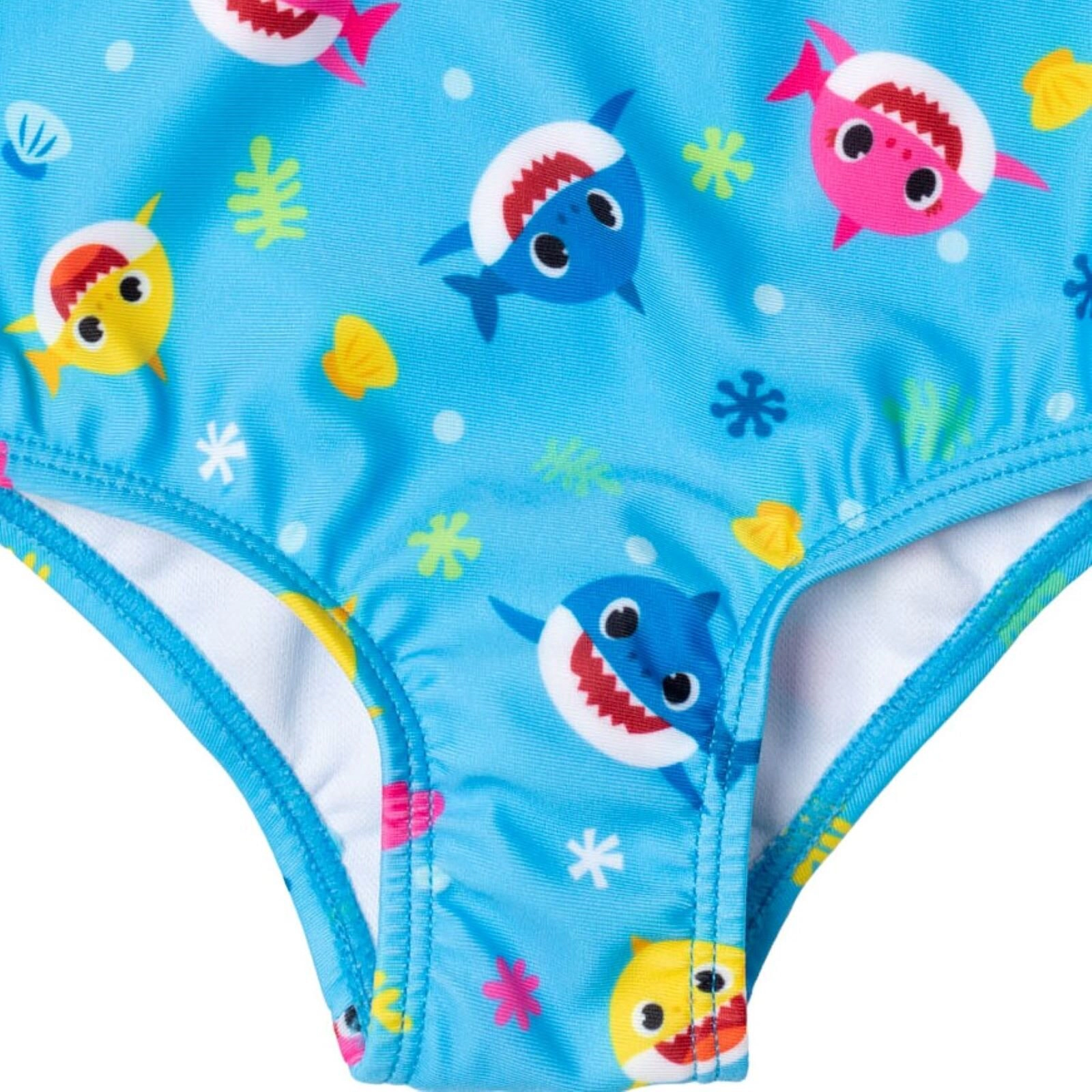 Baby Shark Girls' One Piece Bathing Suit