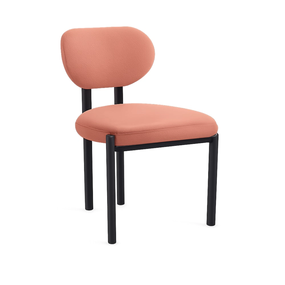 GOODSILO Upholstered Fabric Dining Side Chair, Set of 2