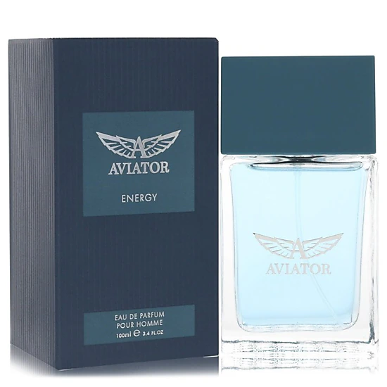 Aviator Energy Eau de Parfum for Men, Fresh Citrus Woody 3.4 oz Spray ...