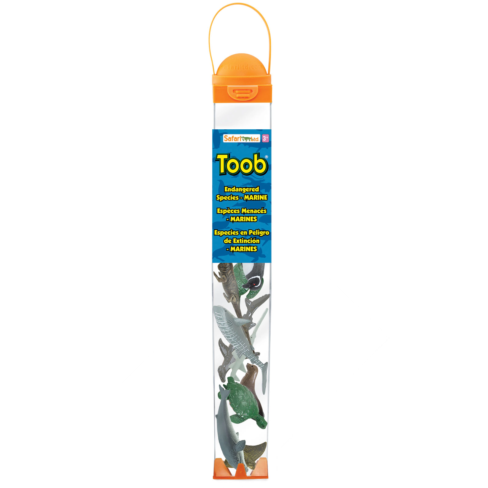 Safari Ltd. - Endangered Species - Marine TOOB - contains 10 Mini Figurines
