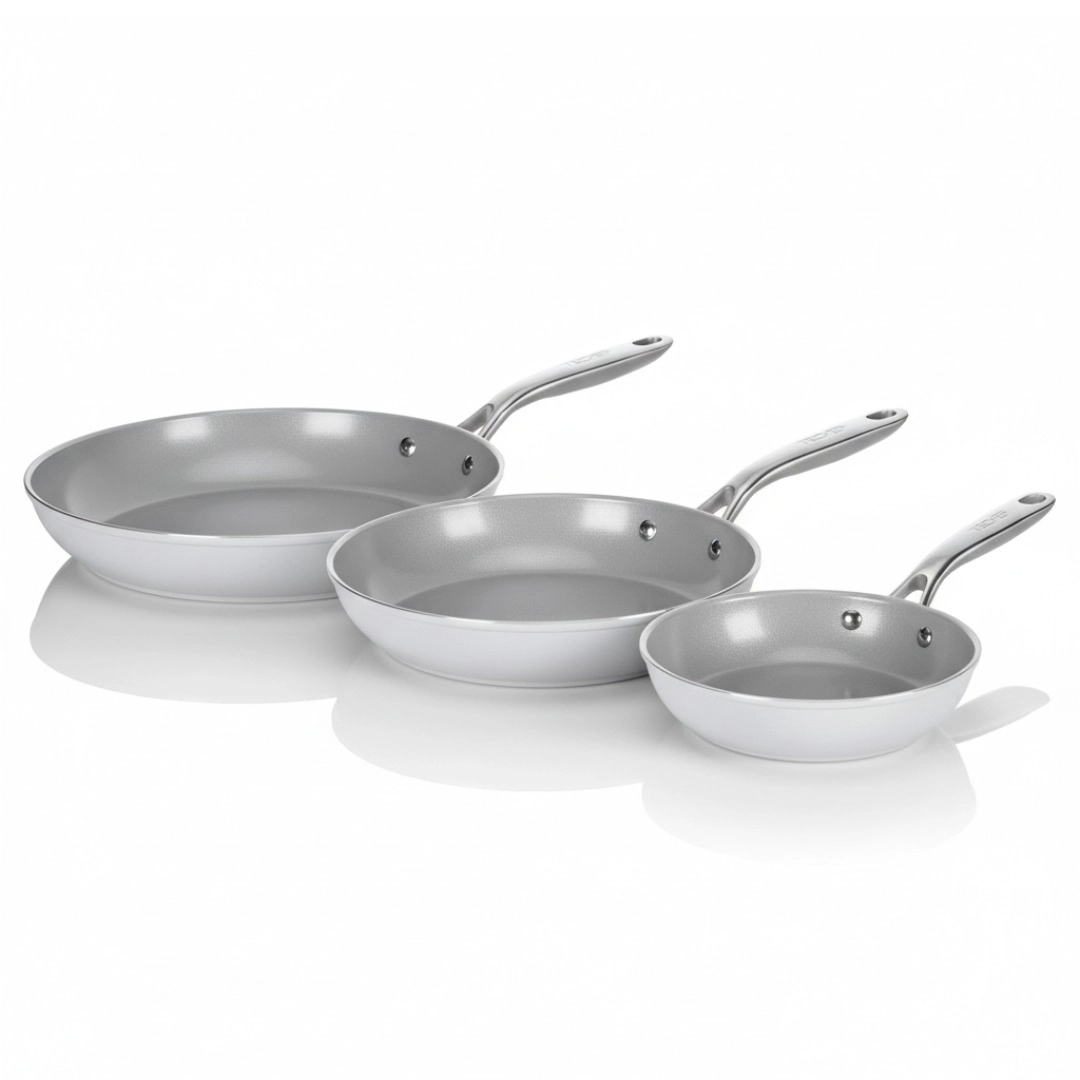 TECHEF - CeraTerra - 8", 10", & 12" Frying Pan Set