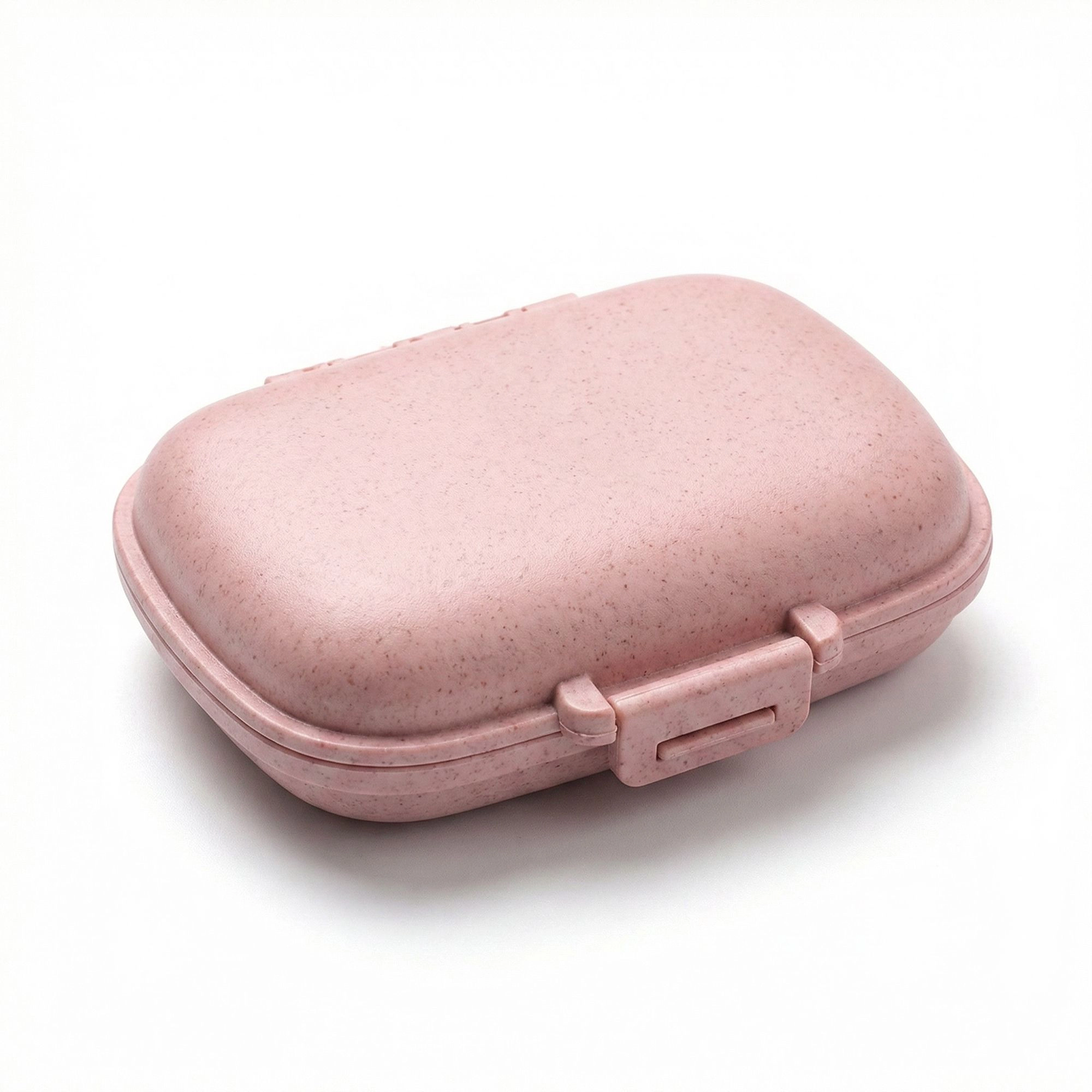 Alilang Women 5-Pcs Travel Pill Organizer Case Set with Multi-Compartments Portable Medication Storage Flip Lid 3.9x2.6x