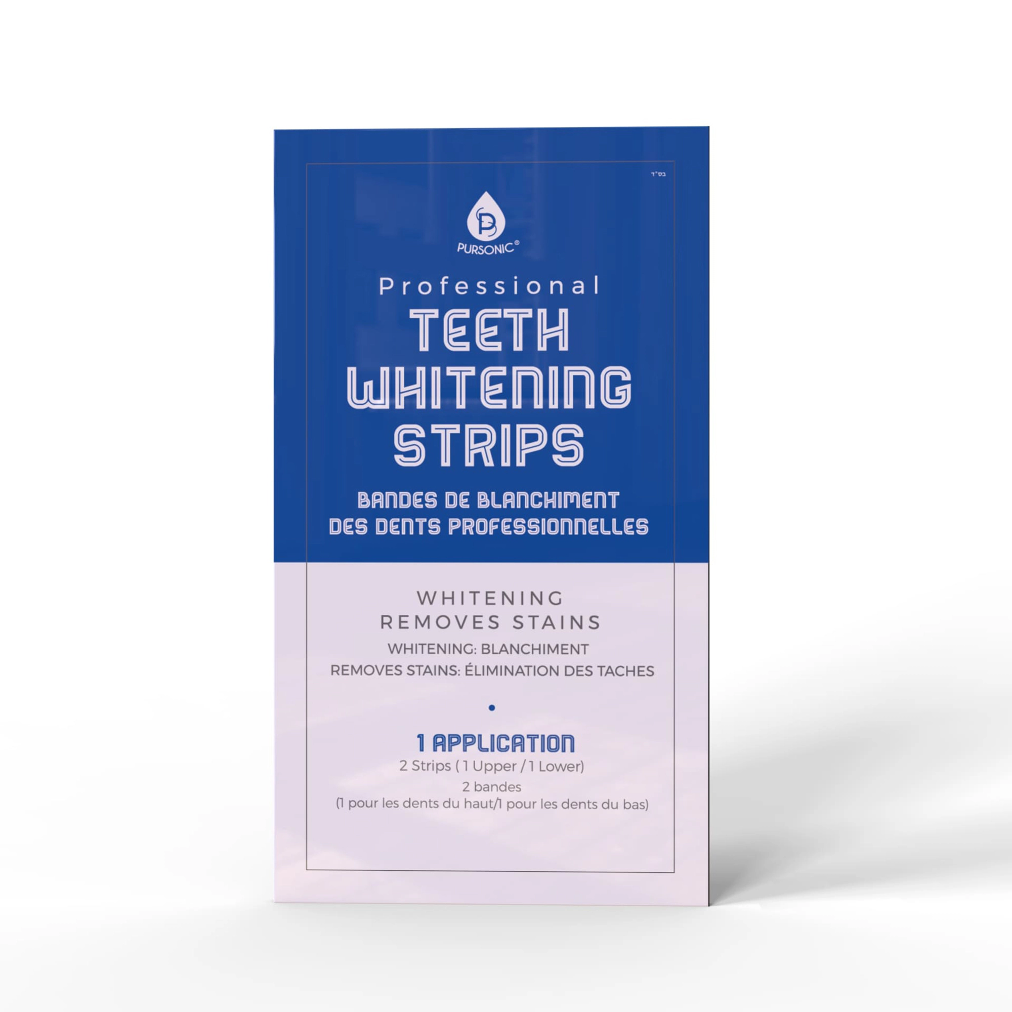 Pursonic Total Smile Confidence System: Professional Teeth Whitening Strips, Teeth Whitening Serum & Teeth Whitening Pen