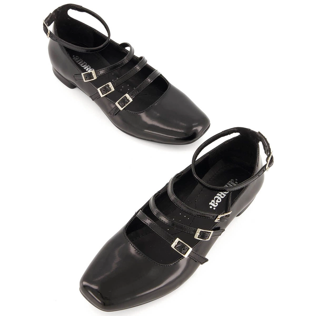 Andrea Straps And Buckles Ballerina