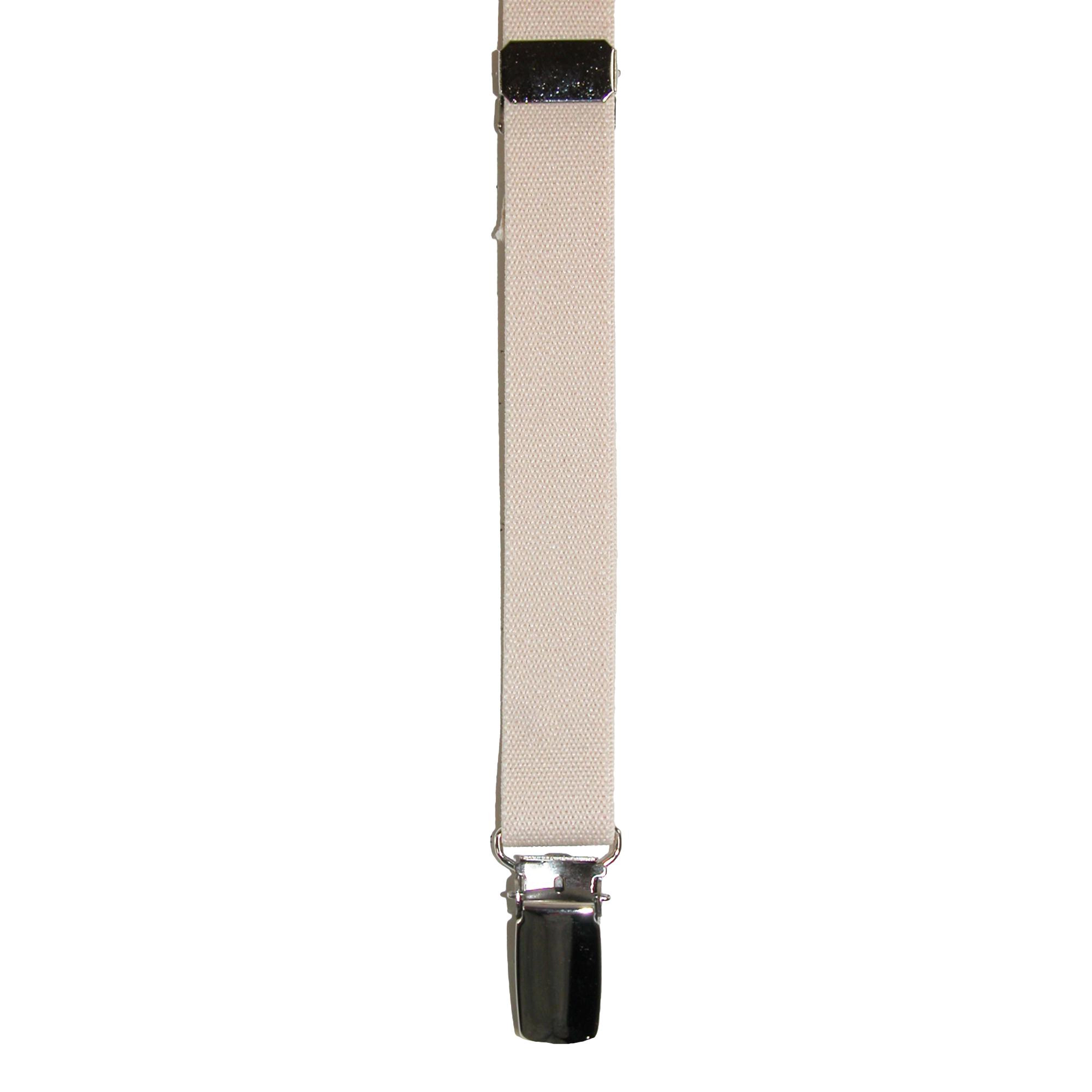 CTM Elastic .75 Inch Wide Undergarment Clip-End Suspenders