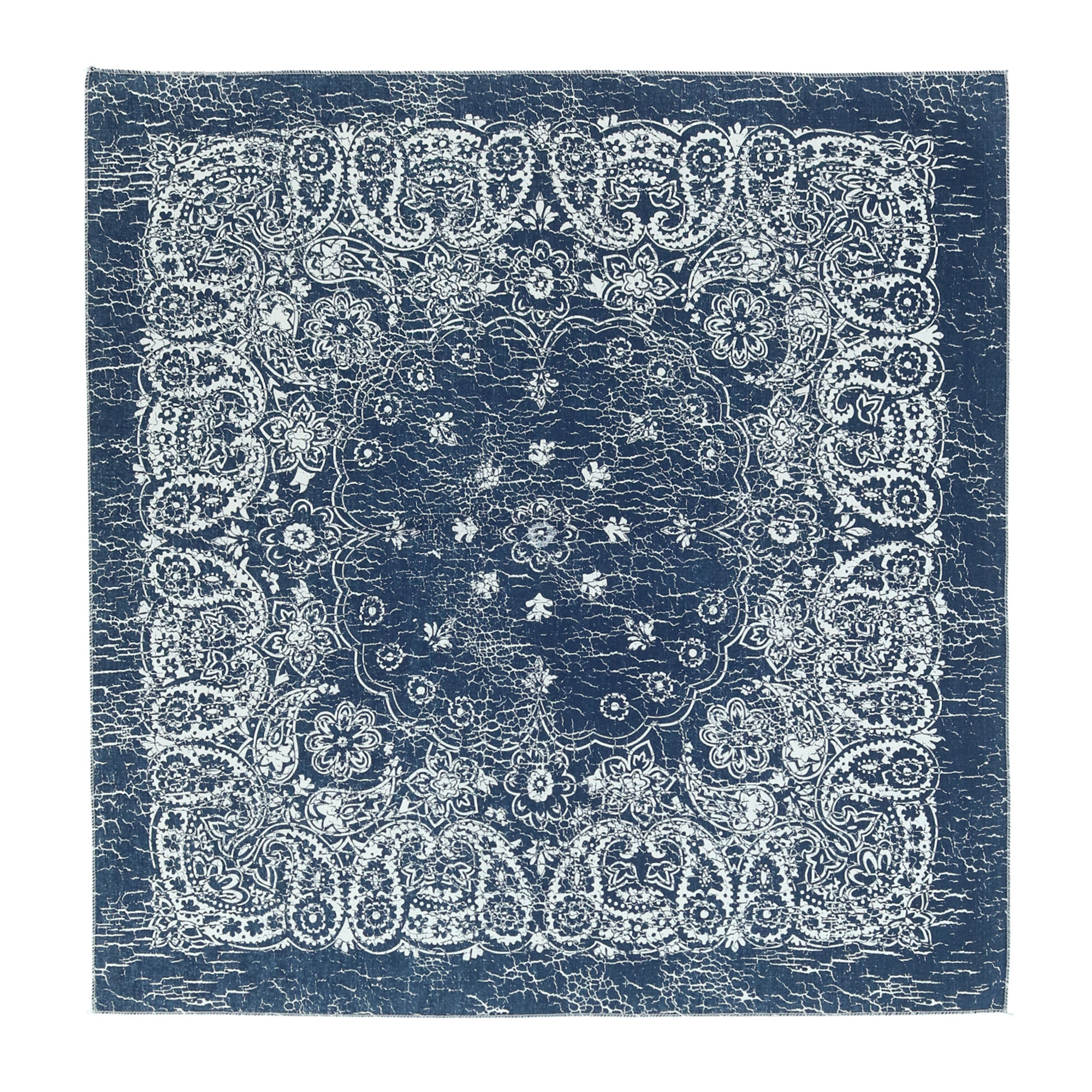 CTM® Extra Large 27 Inch Rustic Paisley Print Bandana