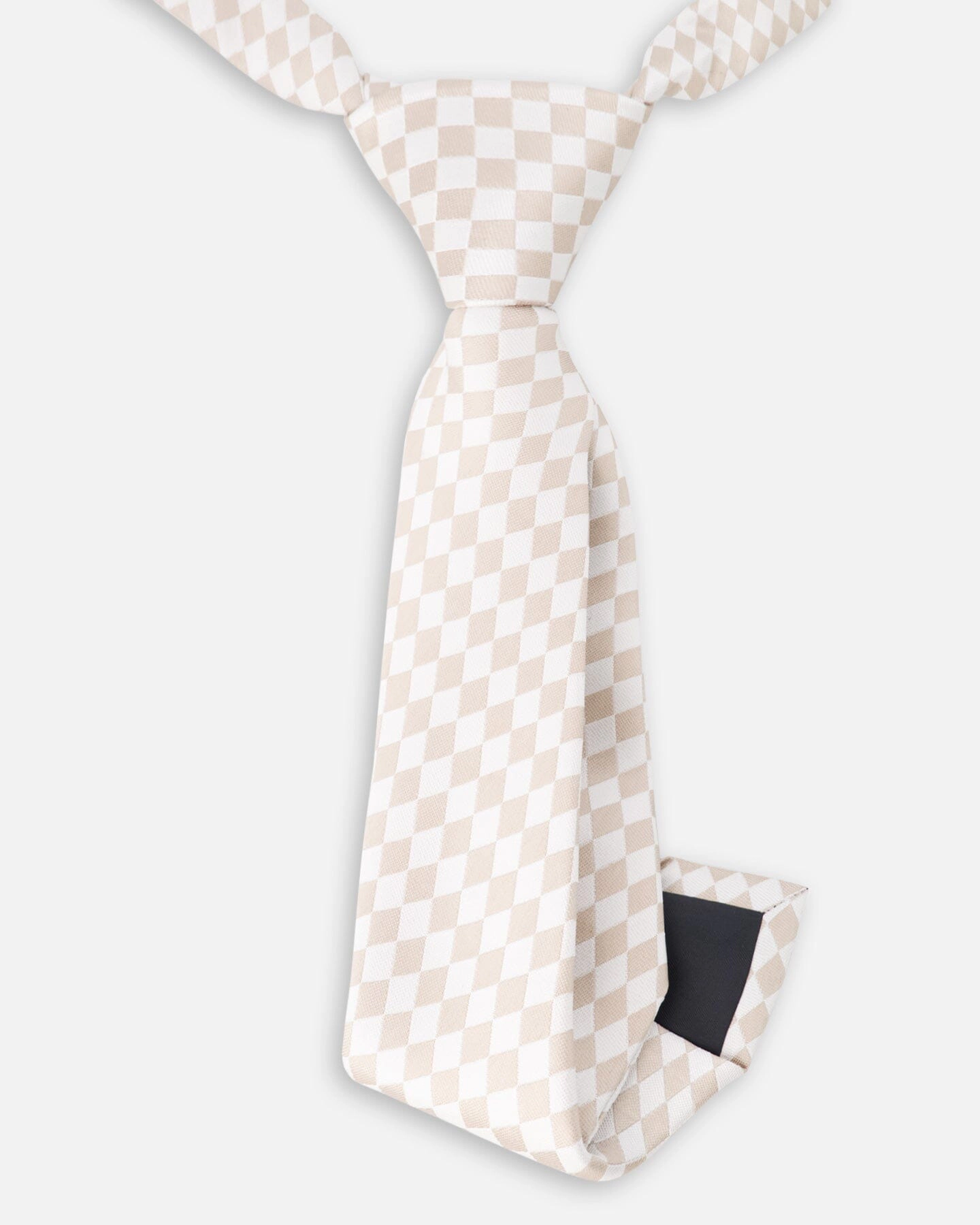 Deux par Deux Boys Neck Tie and Check - 7-12 Years