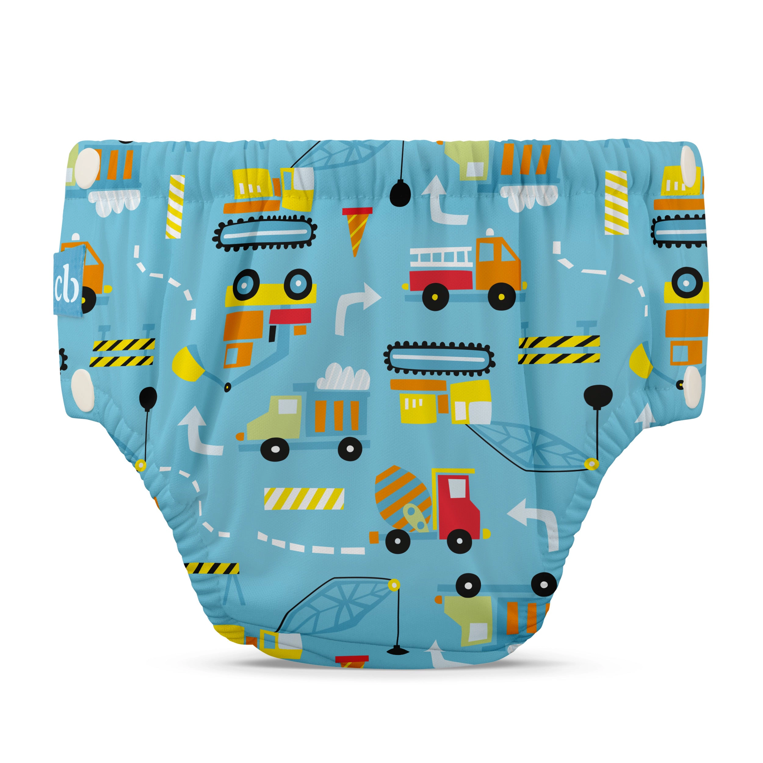 Charlie Banana Reusable Potty Training Pants Snaps Medium - Construction
