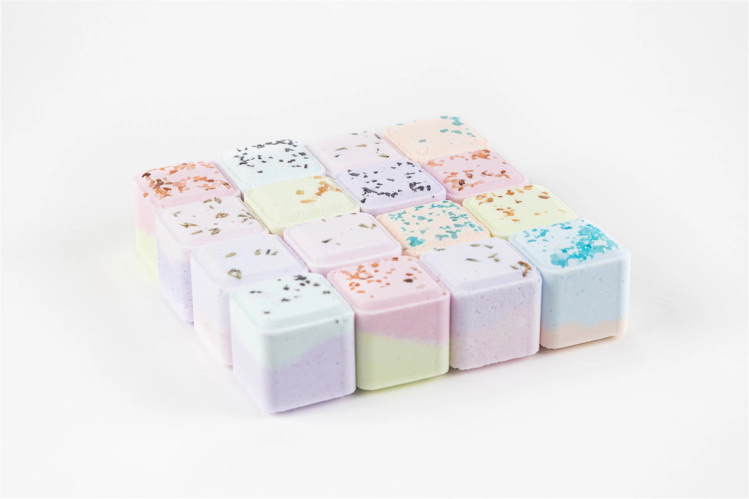 Lizush Shower Steamers Set of 12 - Large Aromatherapy Fizzies Gift Box - Lavender Grapefruit Mint Eucalyptus