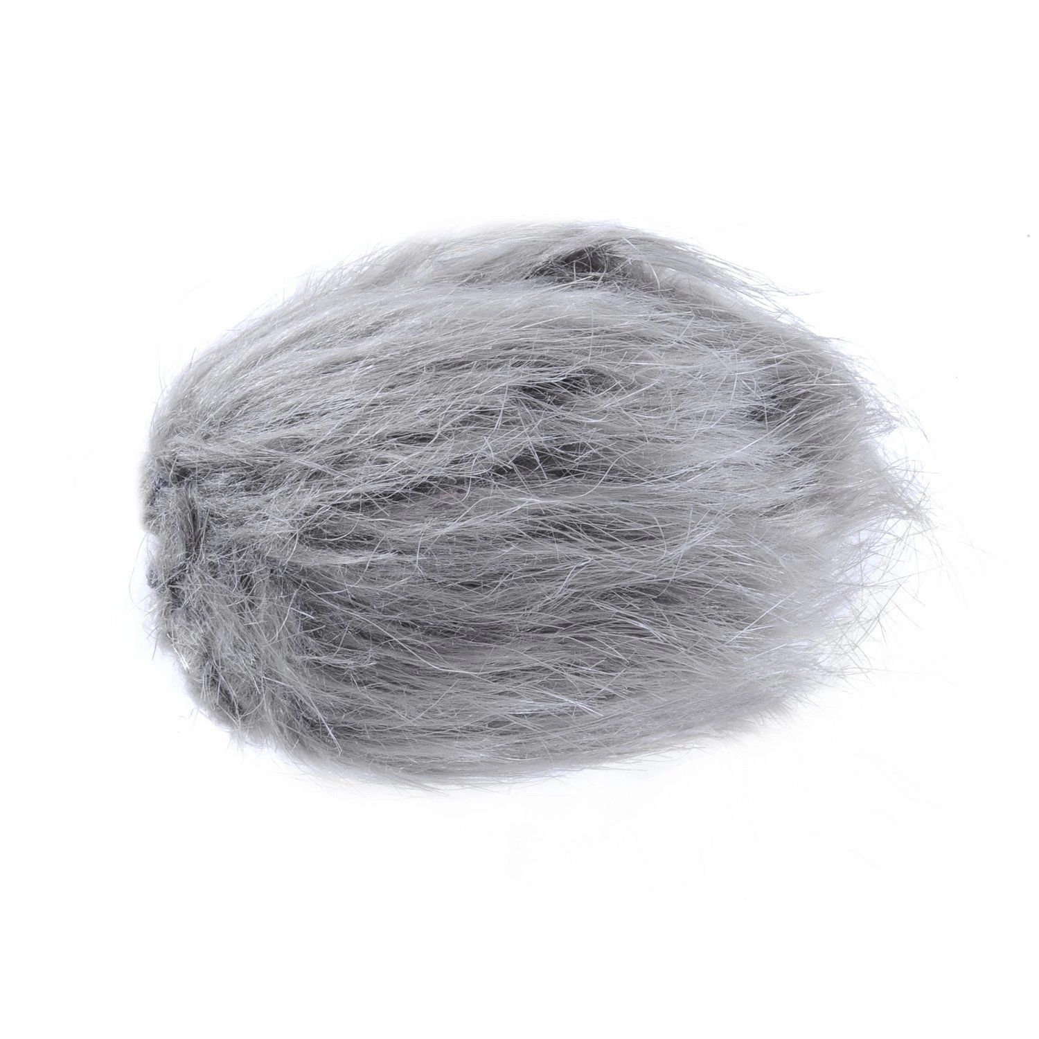 Movo WS1 Furry Outdoor Microphone Windscreen Muff for Small Compact Microphones up to 2.5 X 40mm (L x D)