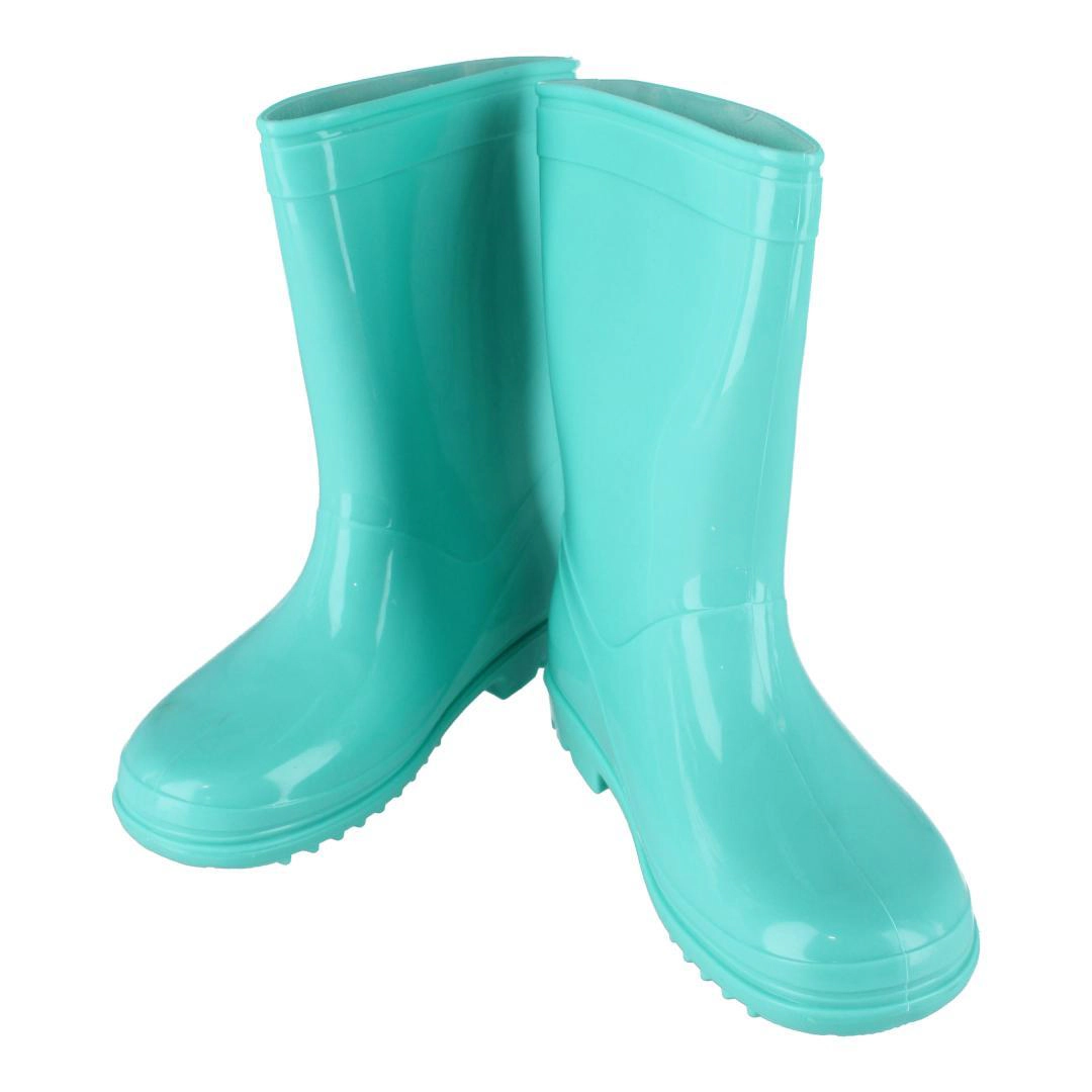 Wootie Little Girl's Waterproof Solid Color Rain Boots by