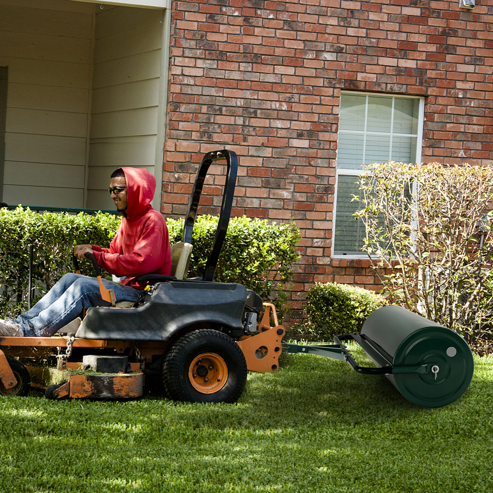 LJG 39 Inch Wide Push/Tow Lawn Roller