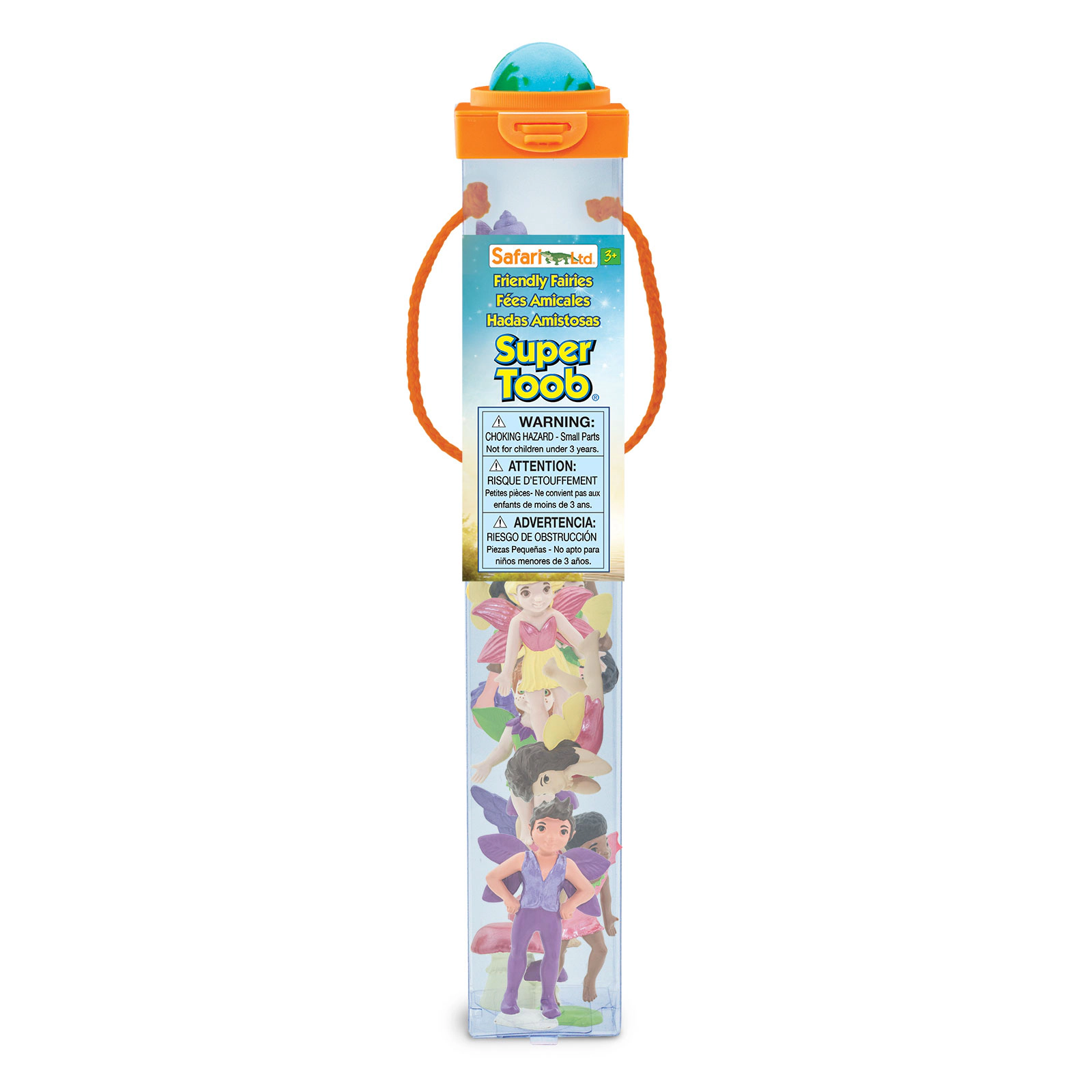 Safari Ltd. - Friendly Fairies Super TOOB - contains 12 Mini Figurines