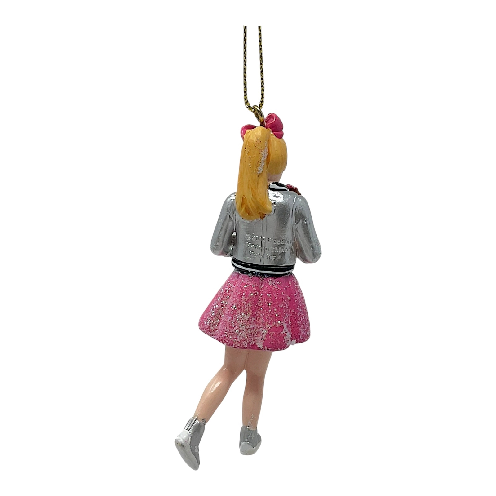 Kurt Adler JoJo Siwa Blow Mold Figure Christmas Tree Ornament 3.75 inch