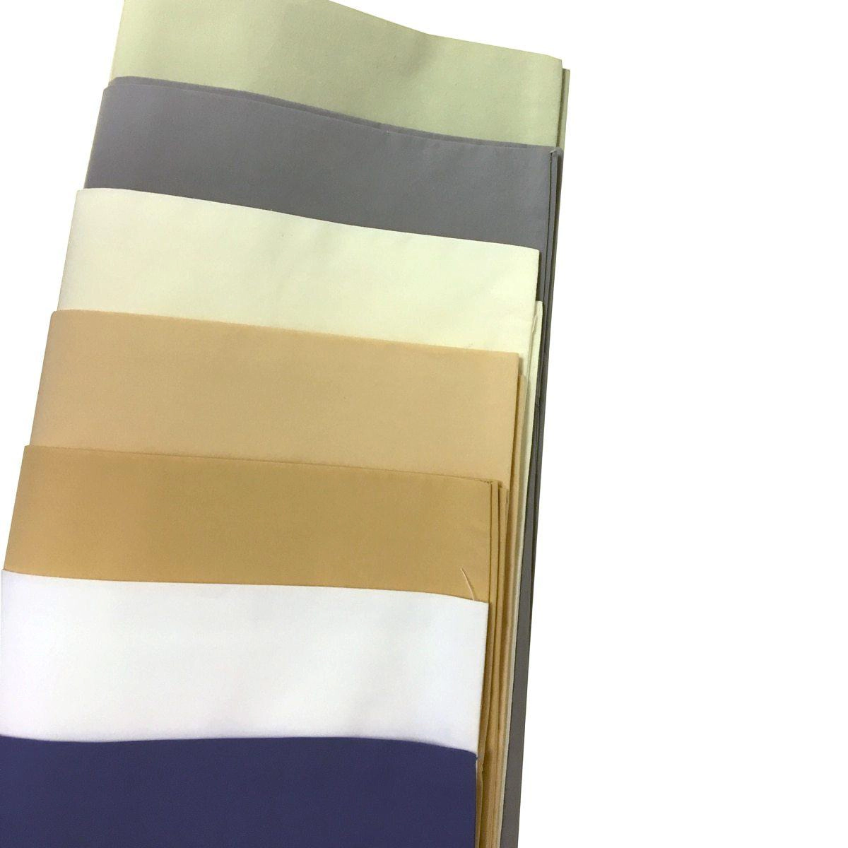 Egyptian Linens 300 Thread Count Cotton Percale Pillowcase Pair