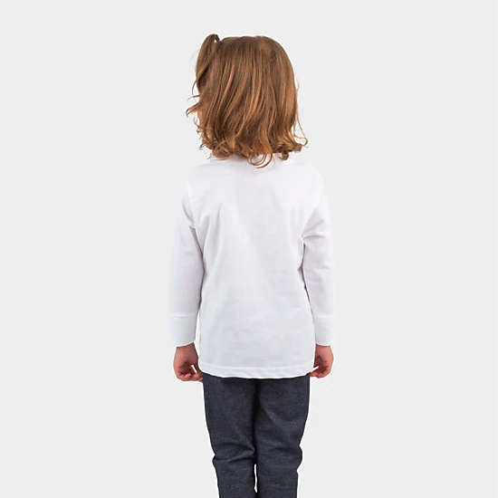 The Juniper Shop - Toddler Long Sleeve Graphic Tee - All Treats No Tricks Ghost Glitter