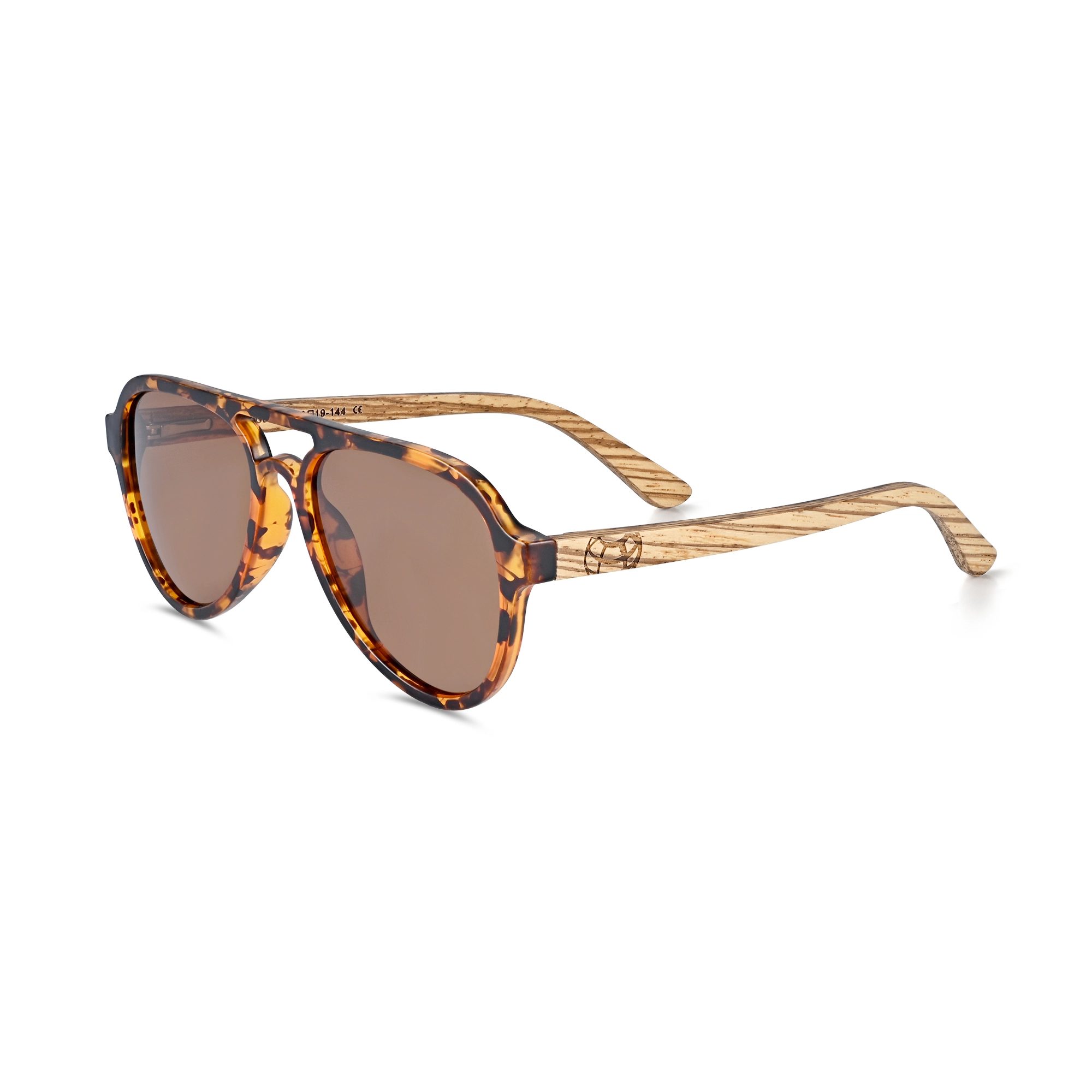 Earth Wood Mazatlan Mens Polarized Sunglasses