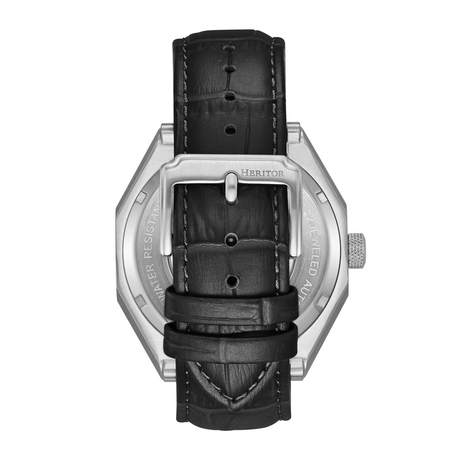 Heritor Automatic Antoni Leather-Band Watch