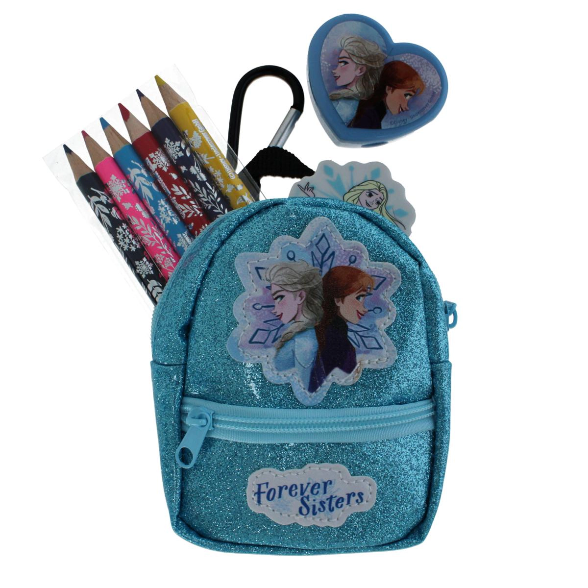 Textiel Trade Kid's Disney Frozen Filled Mini Backpack Bag Charm