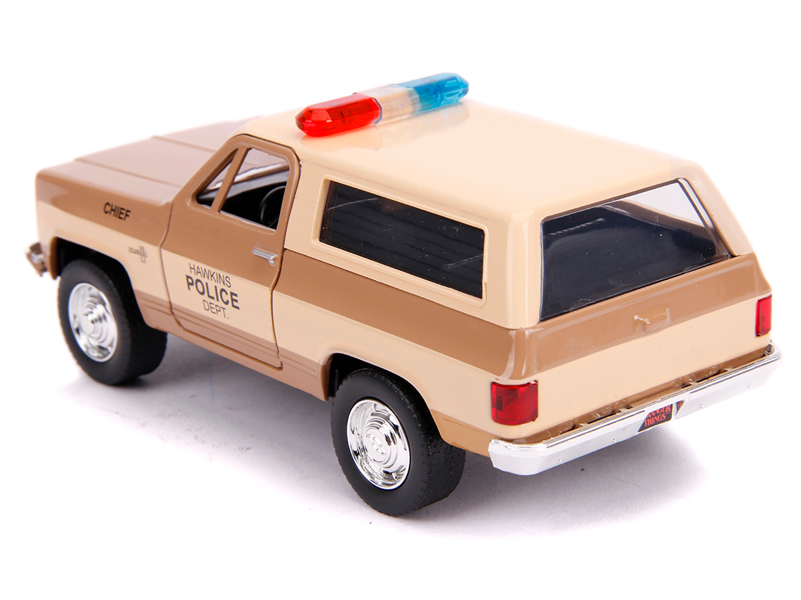 Jada Hopper'S Chevrolet Blazer "Hawkins Police Dept." "Stranger Things" (2016) Tv Series "Hollywood Rides"