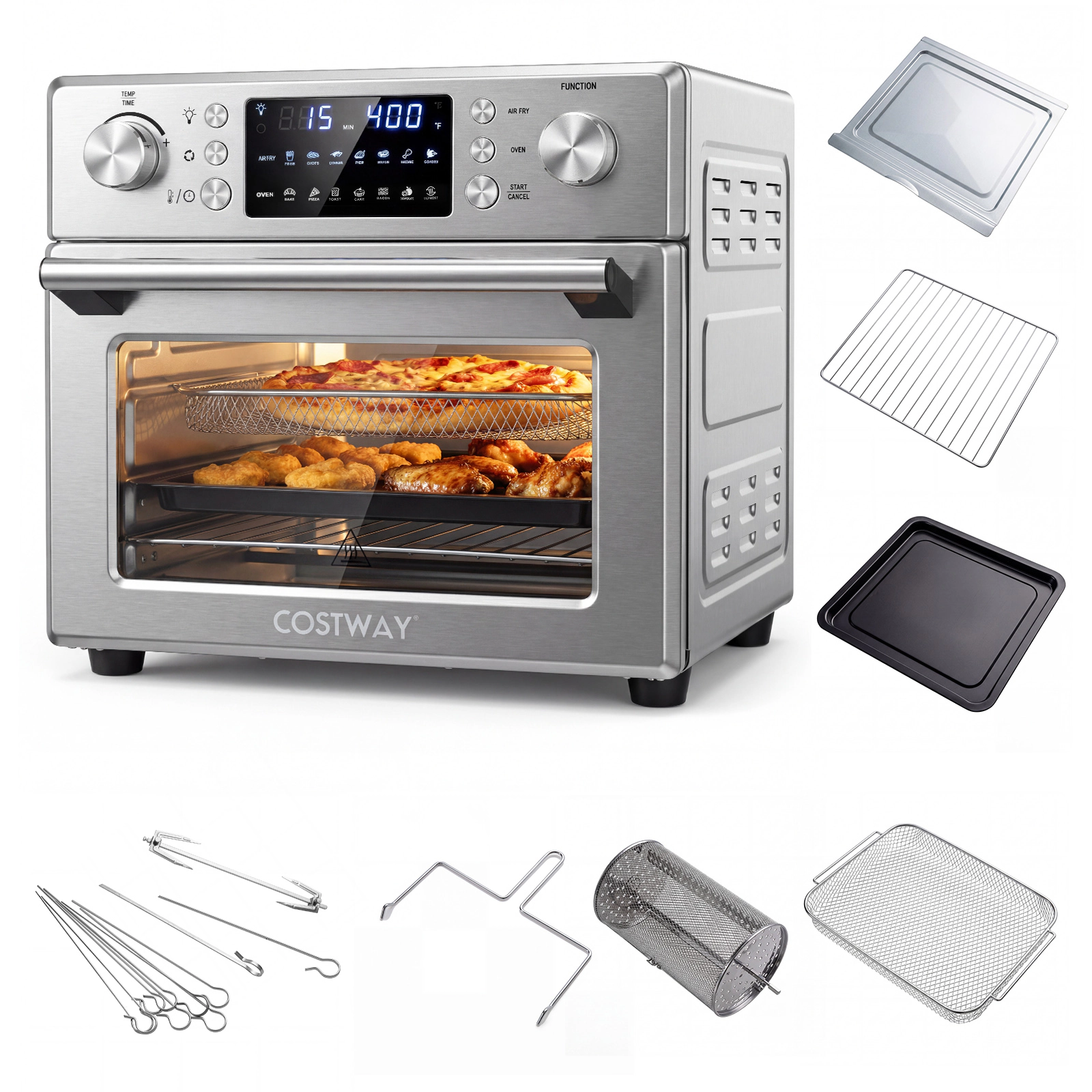 LJG Stainless Steel Countertop Convection Oven with