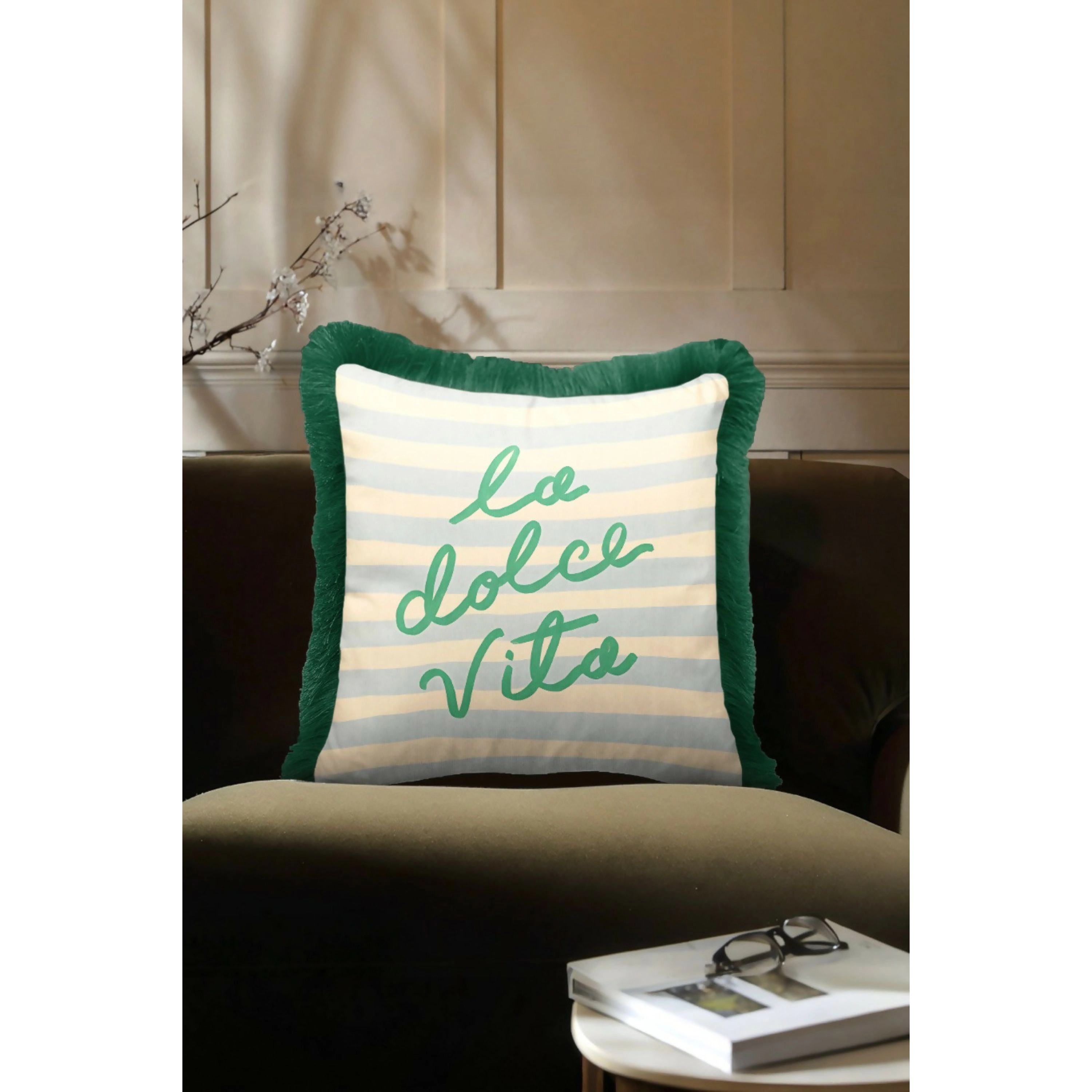 Wear Sierra Mediterranean Coastal Set of 2 Throw Pillow Cover