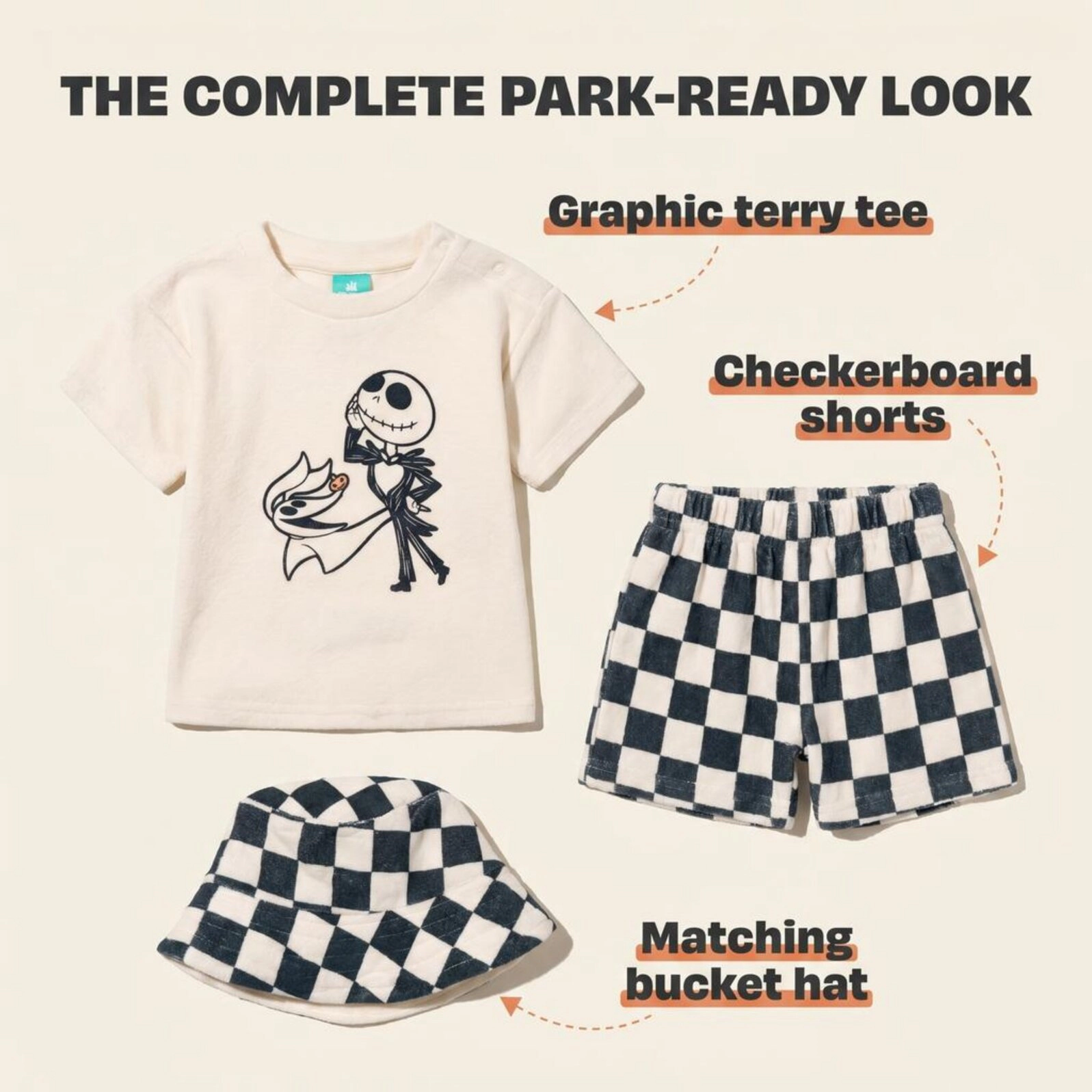 Disney Baby Boys' T-Shirt and Shorts Set with Bucket Hat