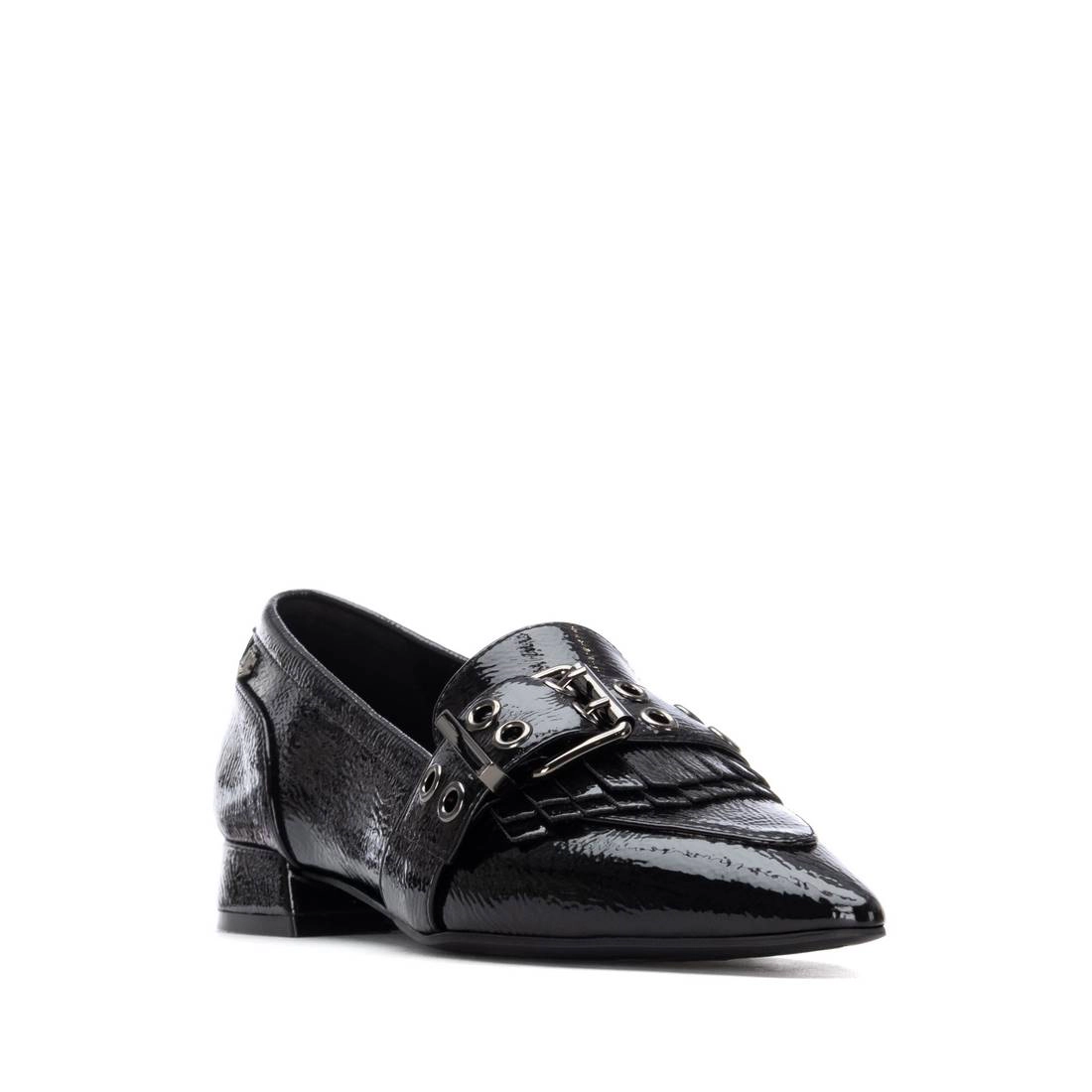 Women's Leather Pointed Toe Loafers Carmela Collection By XTI