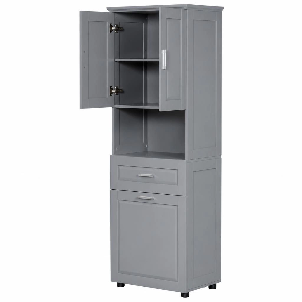 ELEMENT ACE Tall Freestanding Bathroom Storage Cabinet