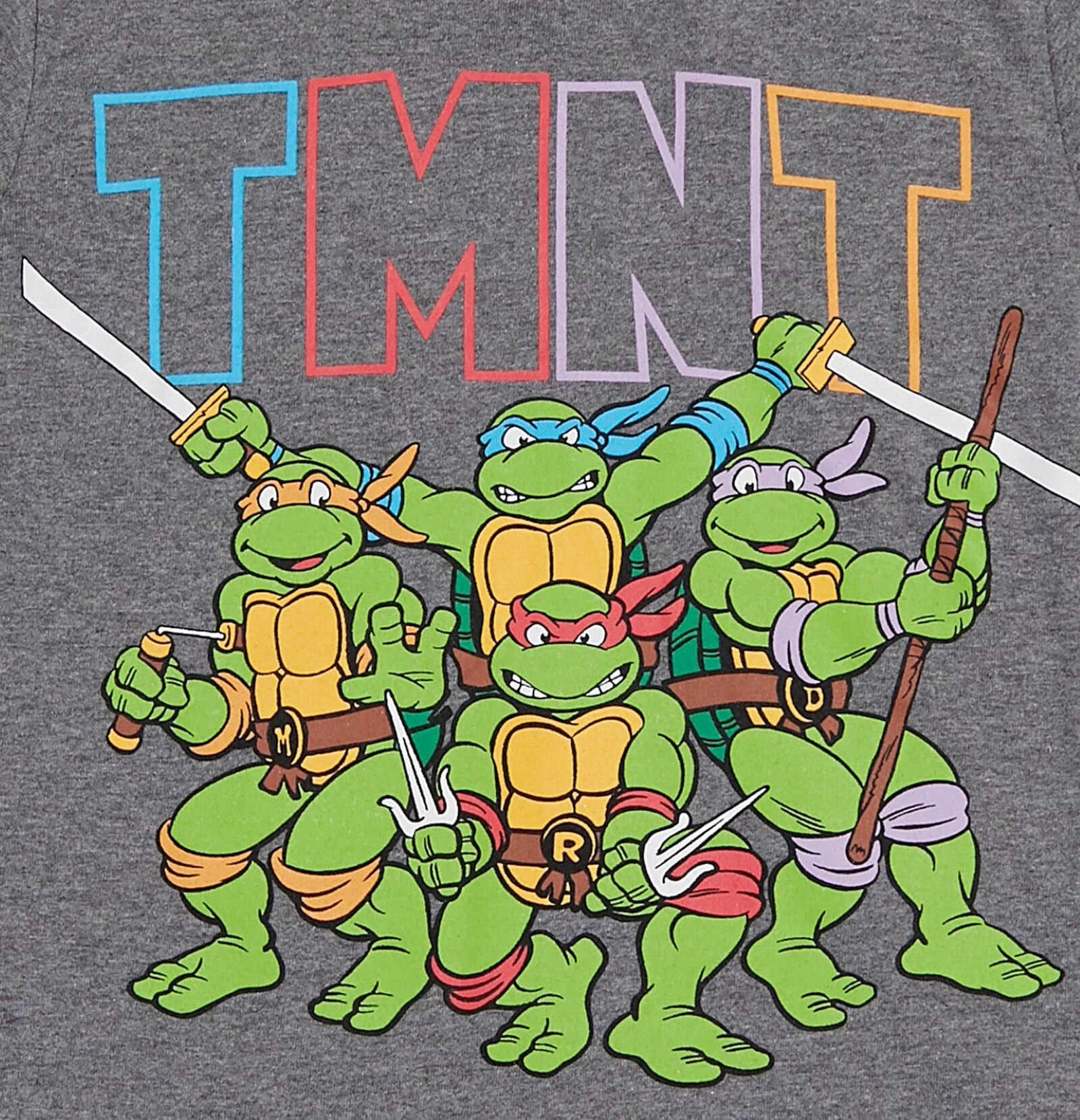 Nickelodeon Teenage Mutant Ninja Turtles Boys' 3-Pack Short Sleeve Graphic T-Shirts