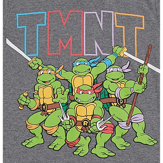 Nickelodeon Teenage Mutant Ninja Turtles Boys' 3-Pack Short Sleeve Graphic T-Shirts