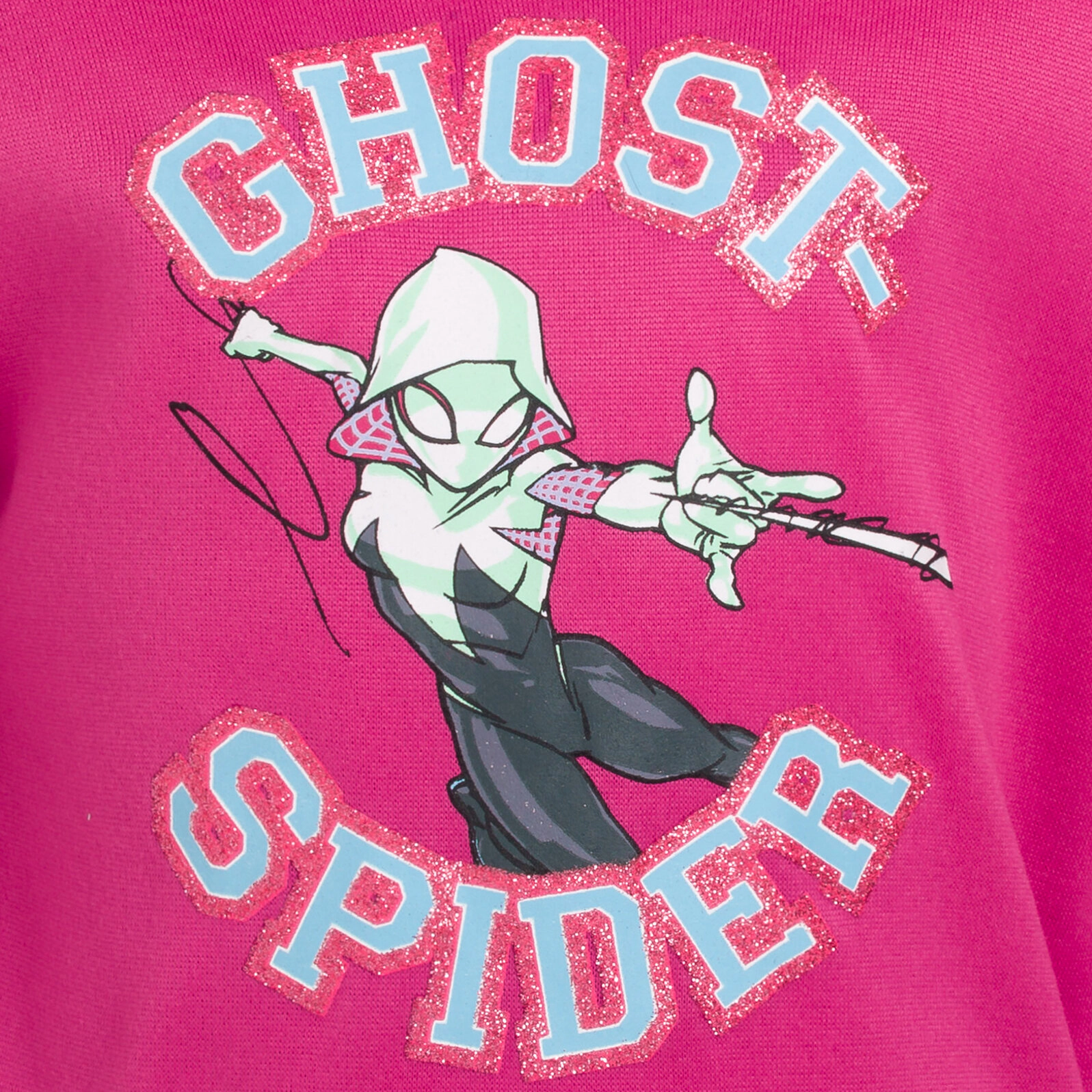 Marvel Spider-Verse Spider-Gwen Girls' 2-Piece Sweatshirt and Pants Set